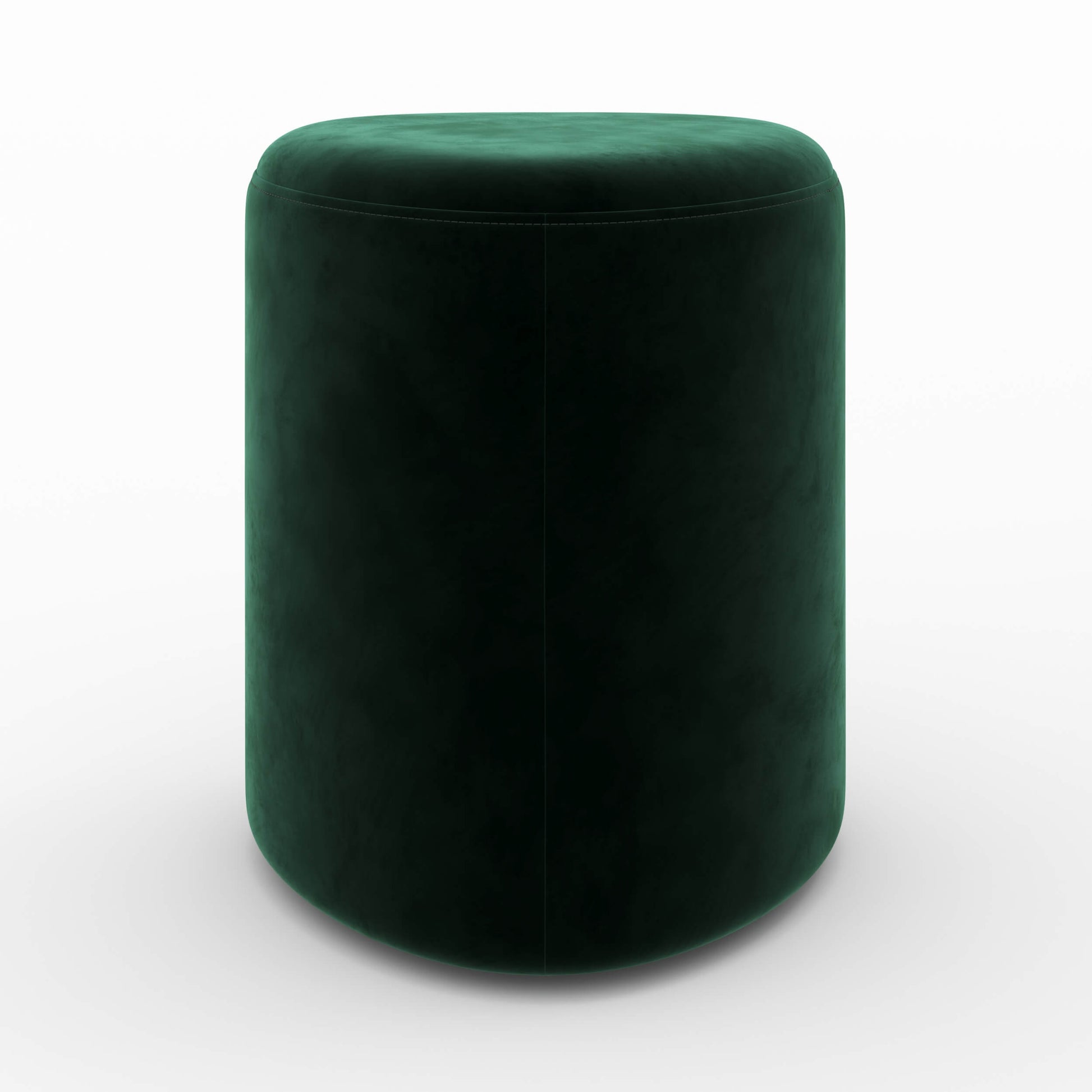pouf velours vert emmy appoint