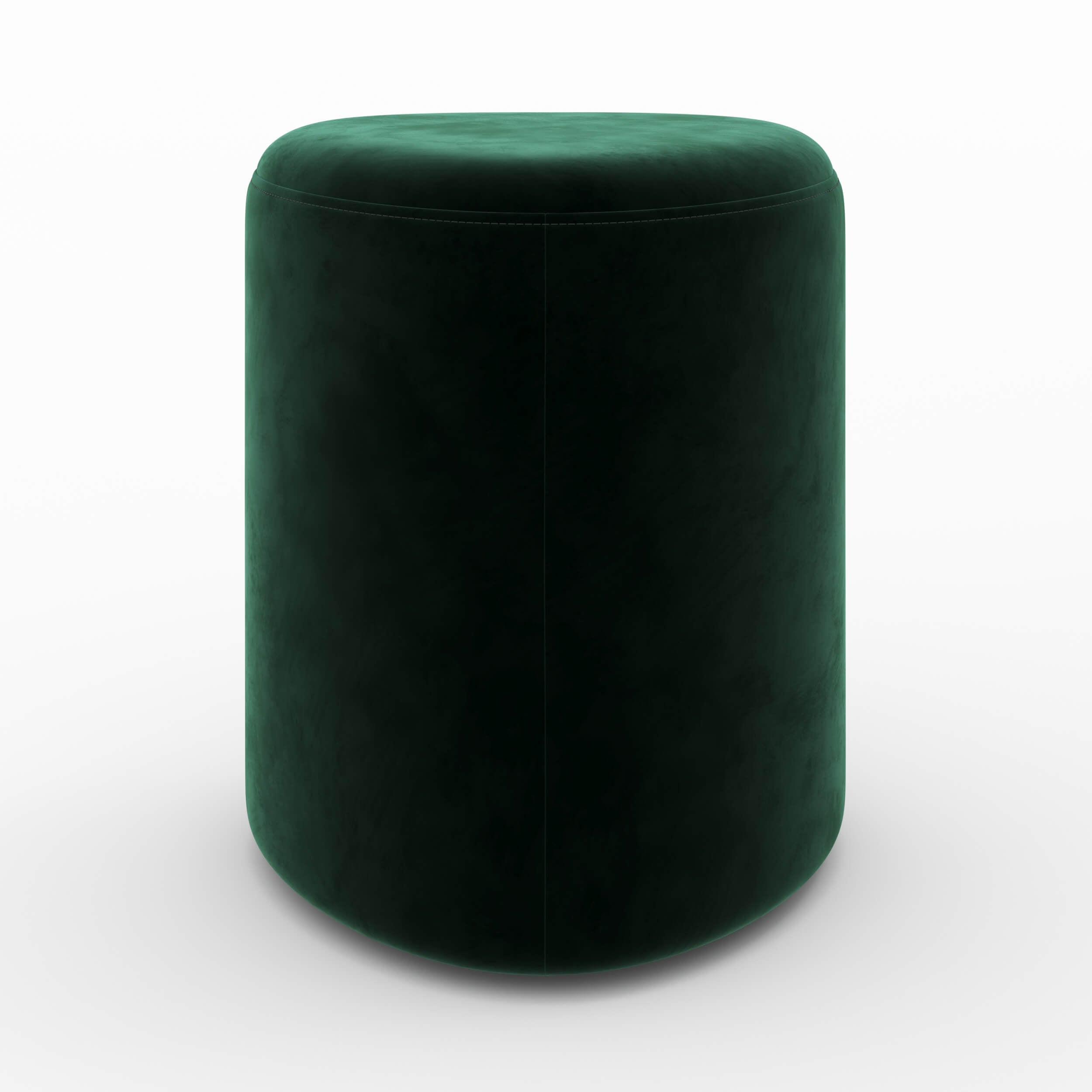 pouf velours vert emmy appoint