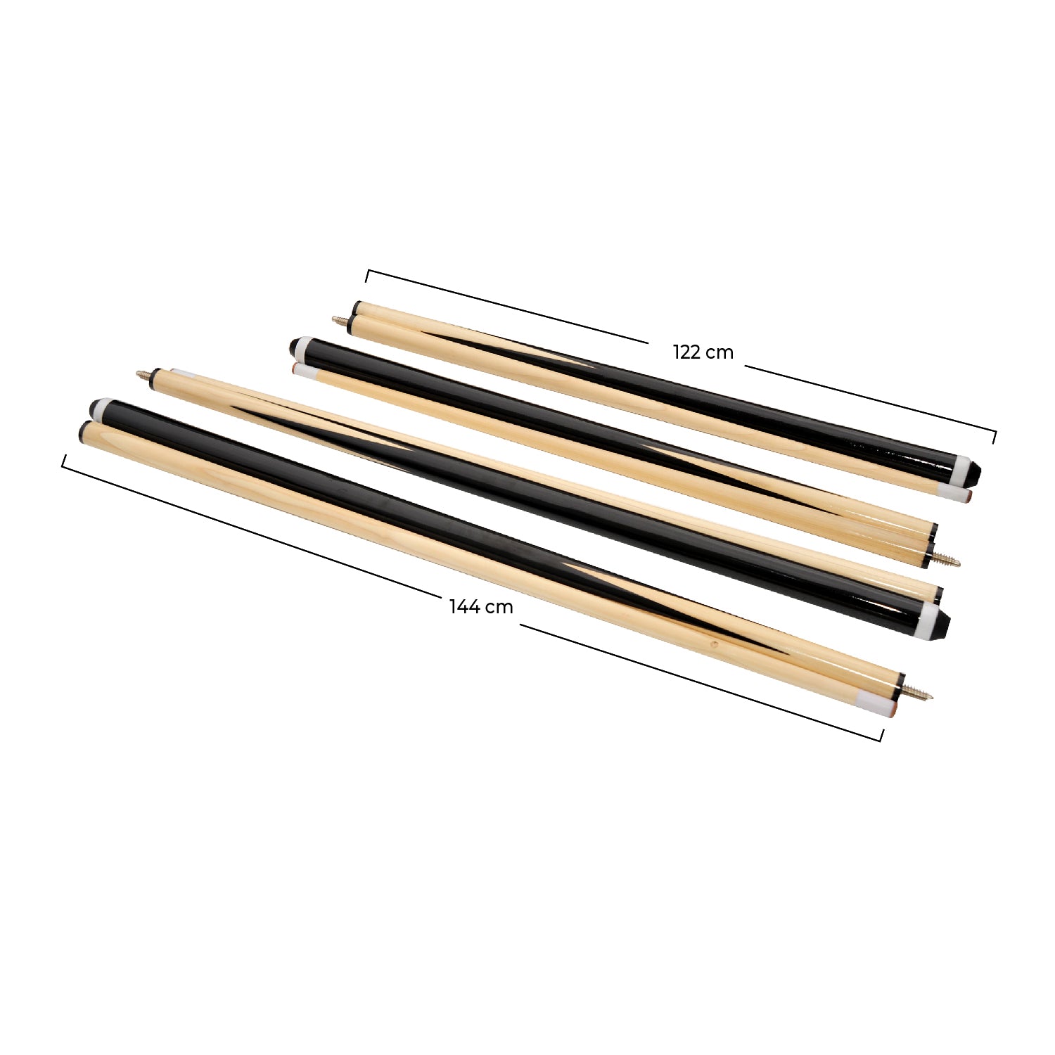 queues de billard lot de 4 rdv deco