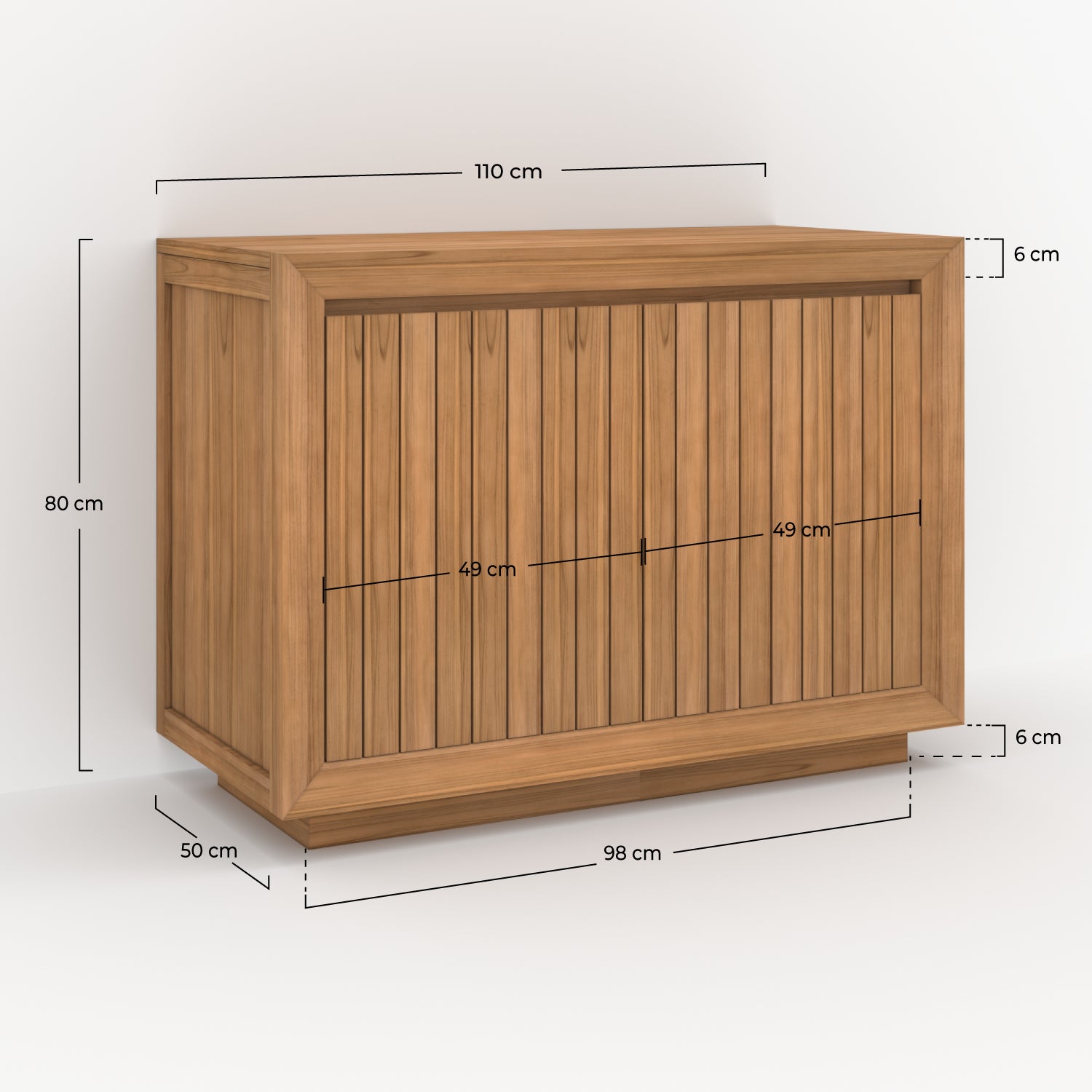rangement en bois de teck salle de bain pernelle rdv deco
