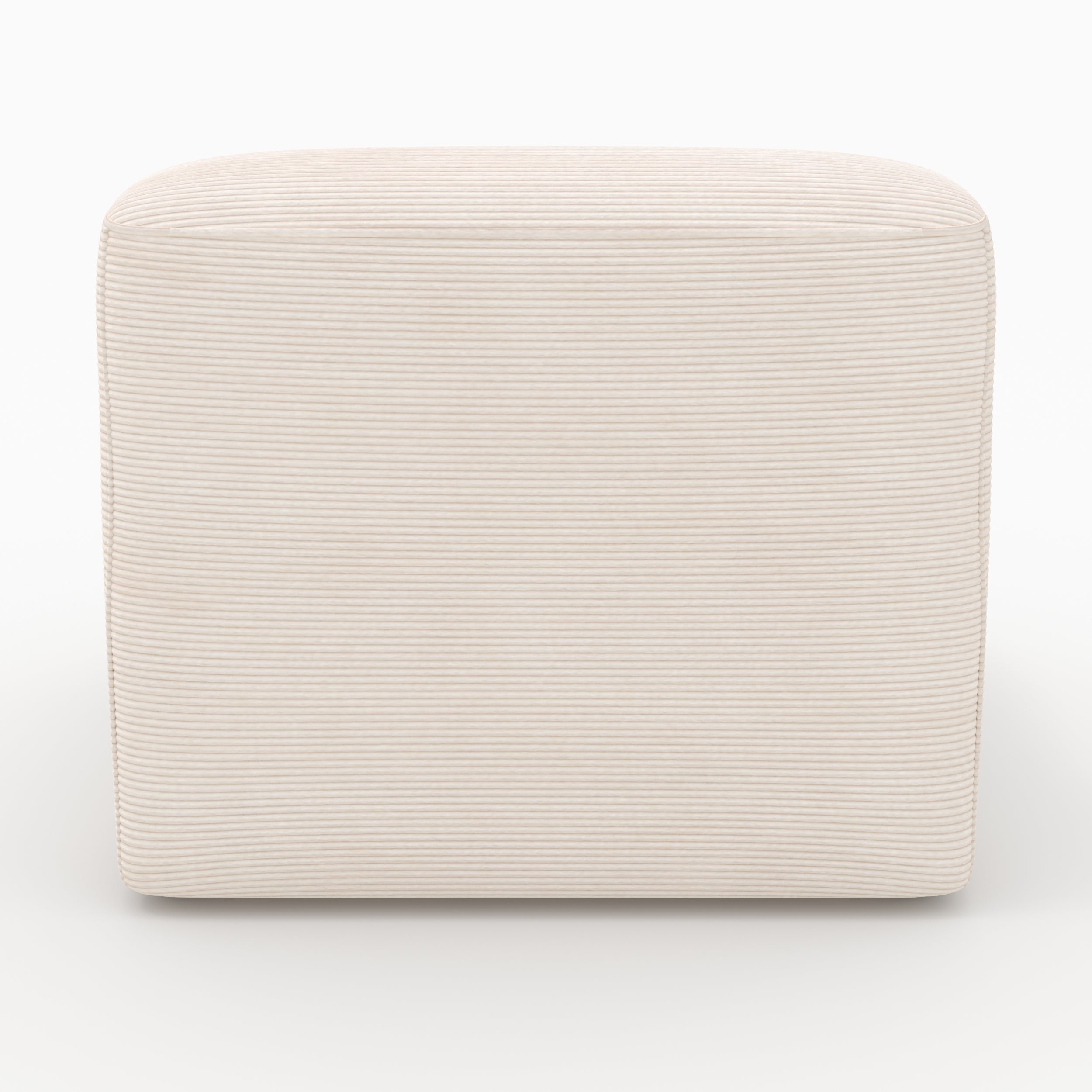 Sofa-Bed Mina für modularen Sofa aus cremefarbenem Samt