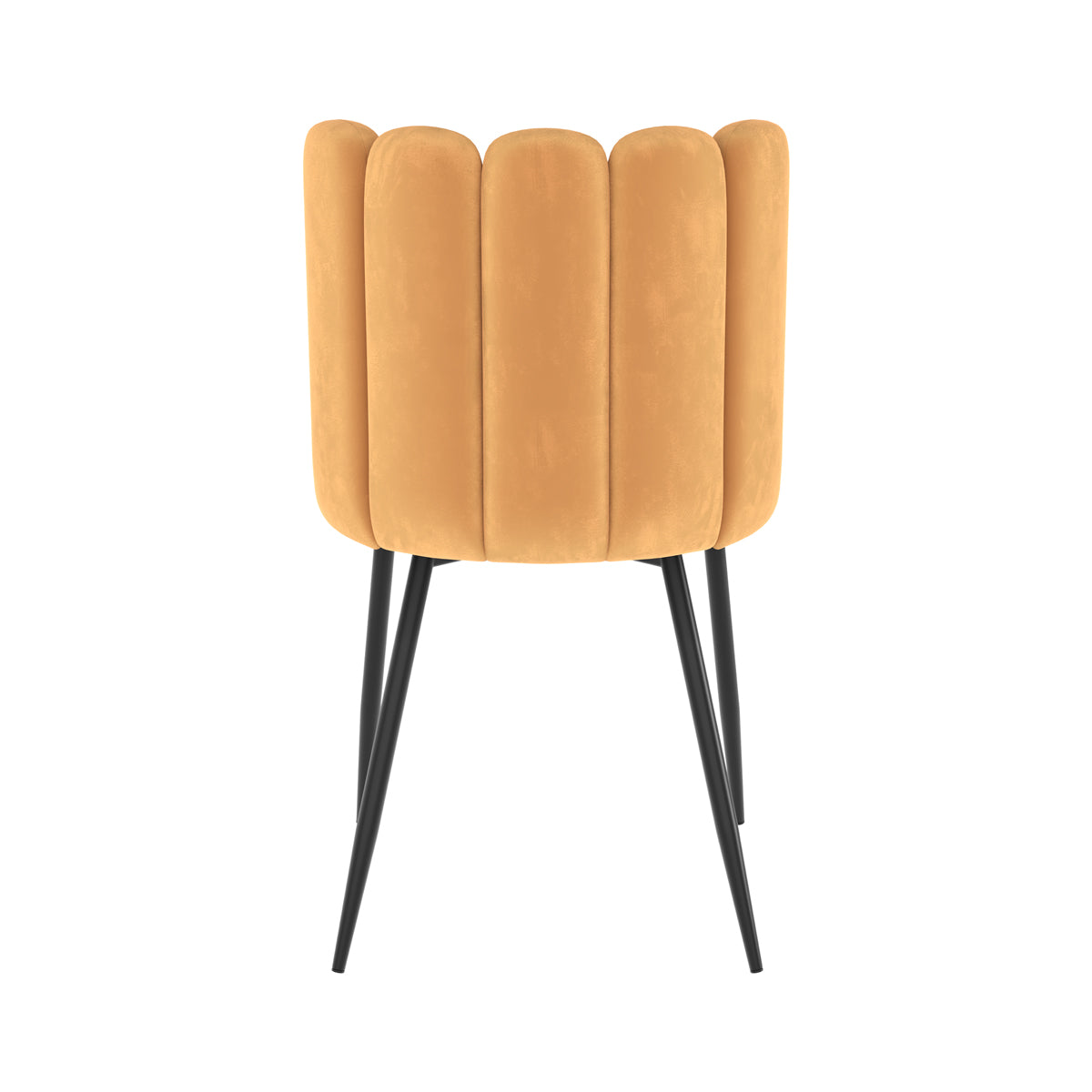 rosy chaise en velours
