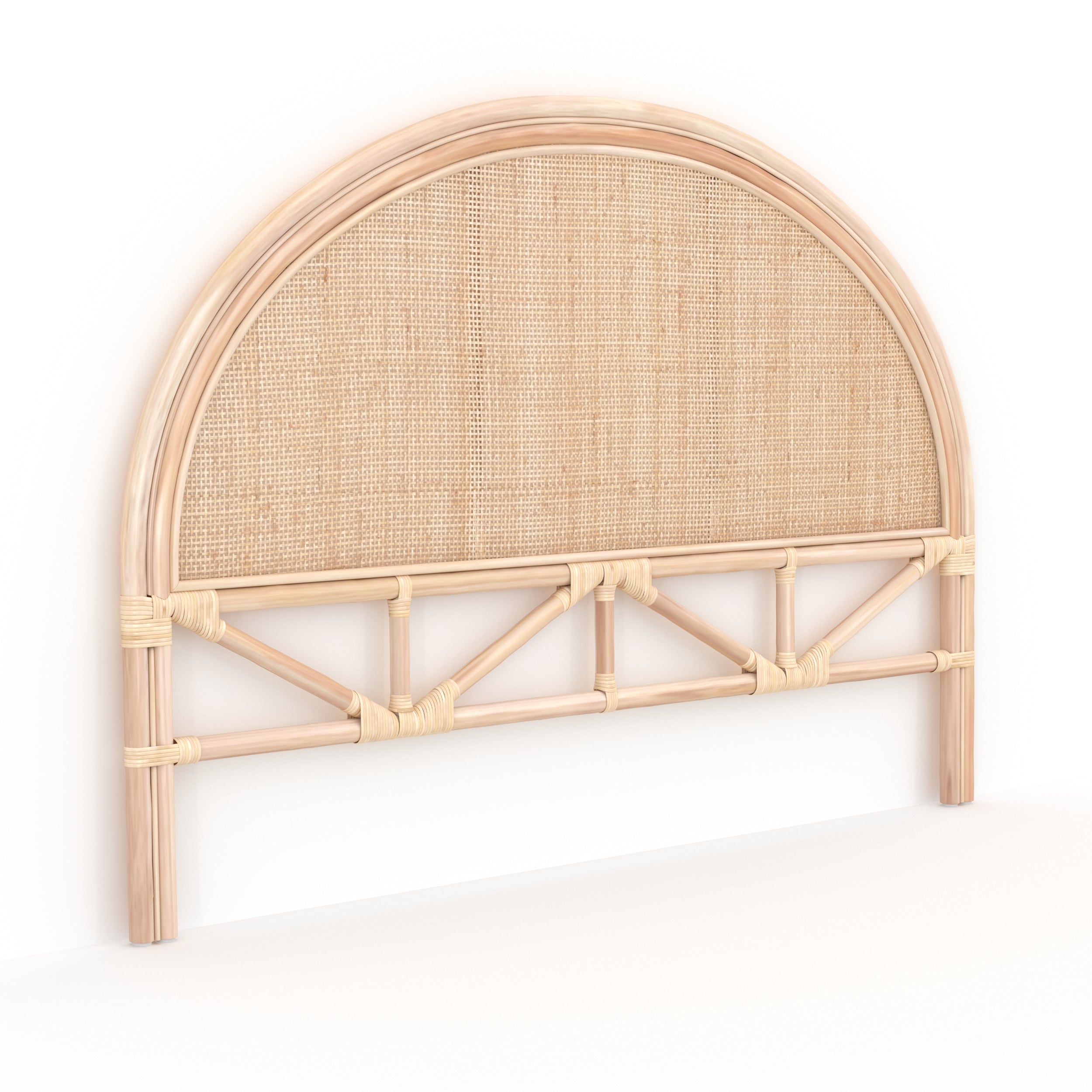 Tête de lit Madya en rotin naturel 140 cm