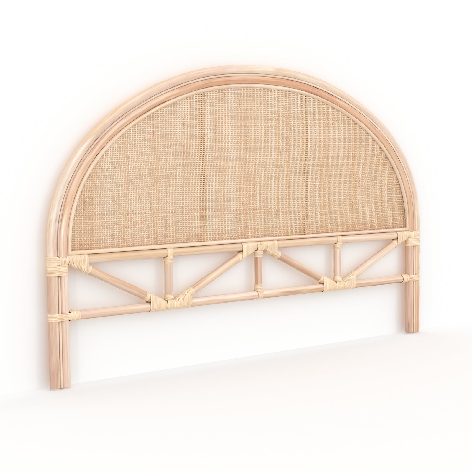 rotin tete de lit madya naturel 160cm