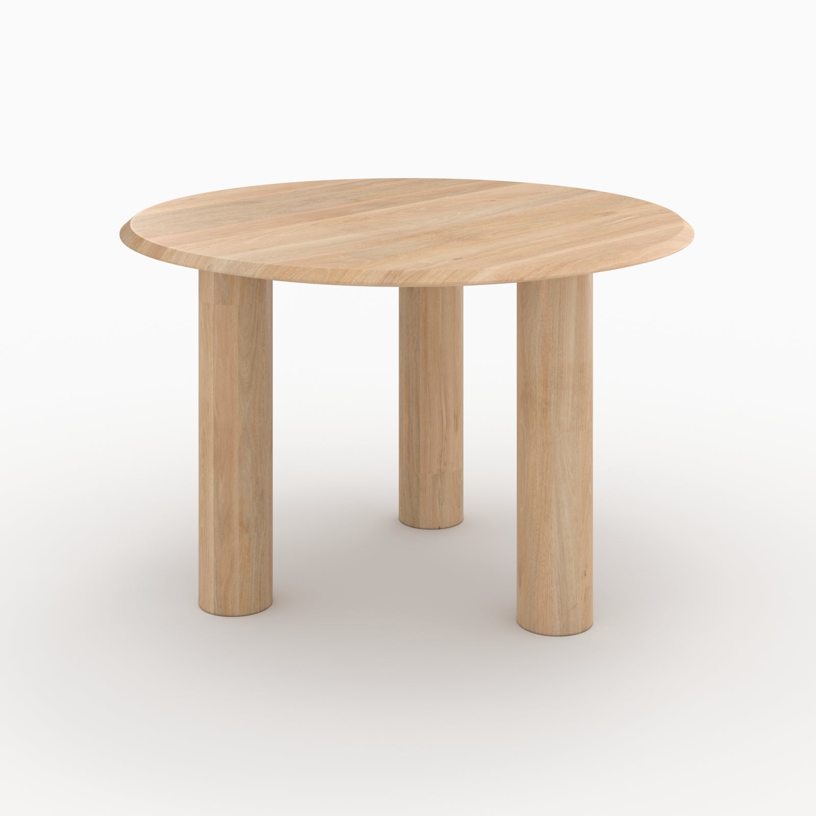 sacha table ronde en bois de manguier 4 places