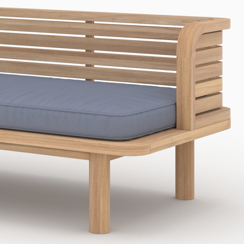 salon banquette de jardin kilda 2 places bois et tissu gris_1