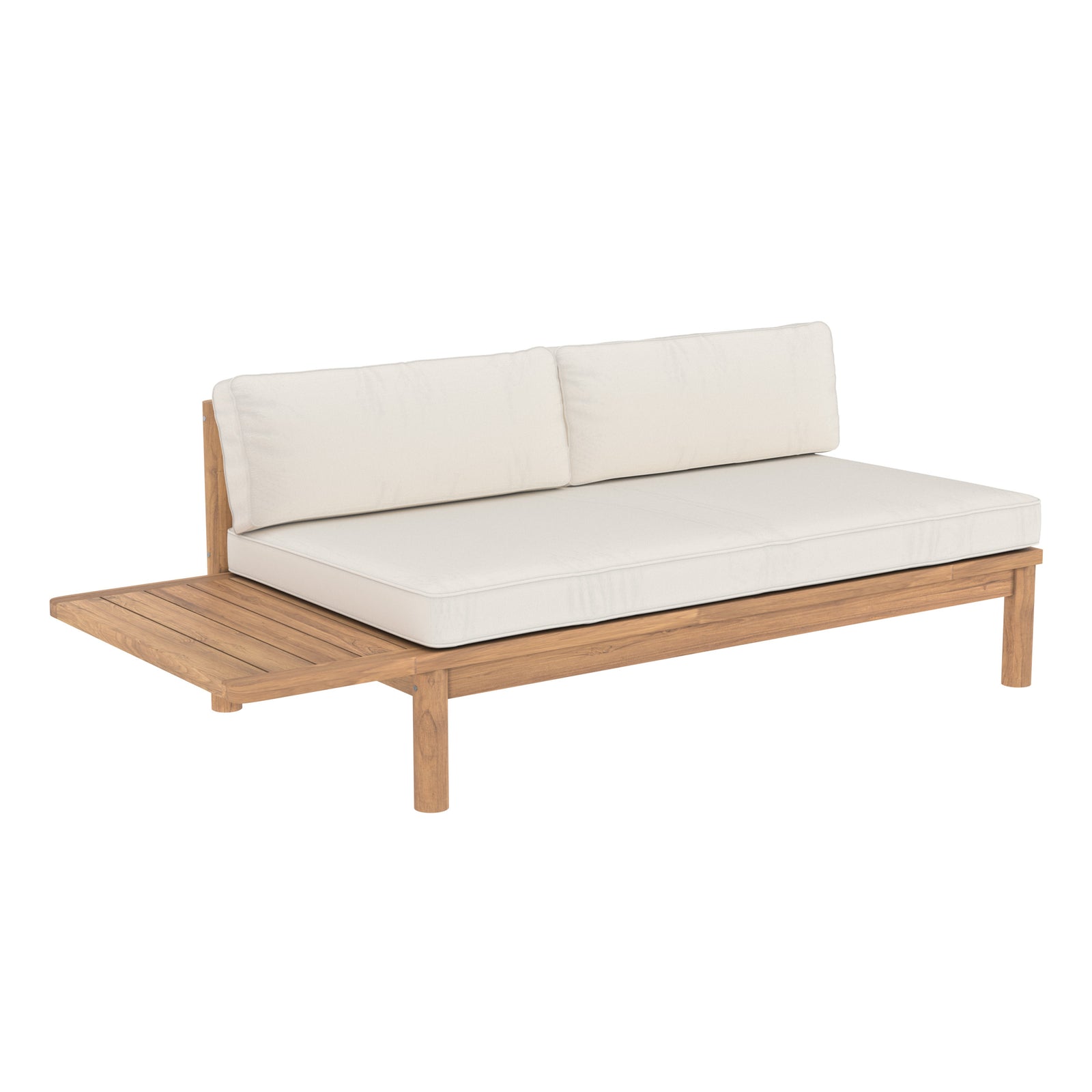 salon de jardin blanc aurland canape et table basse