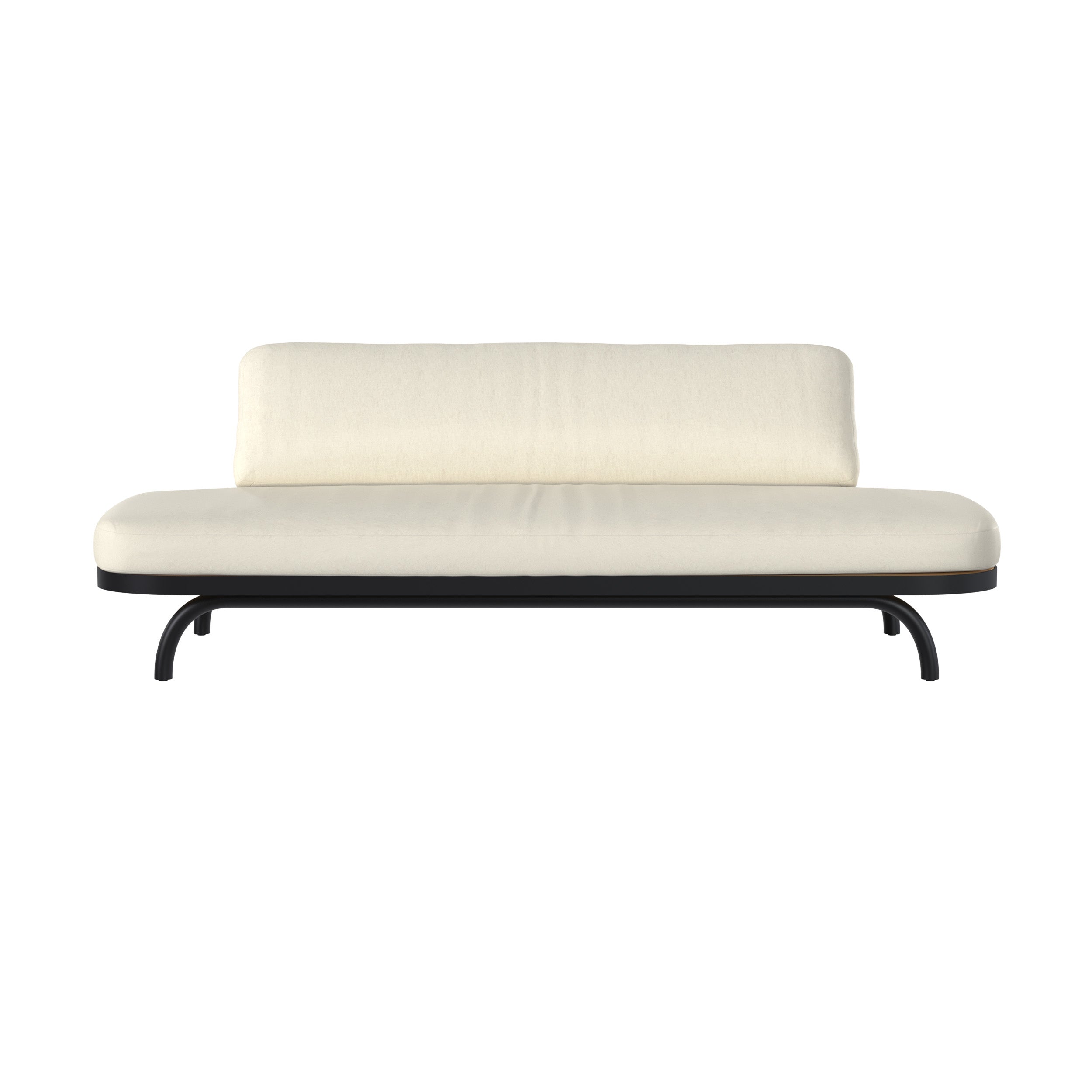 samba canape de jardin 3 places blanc casse