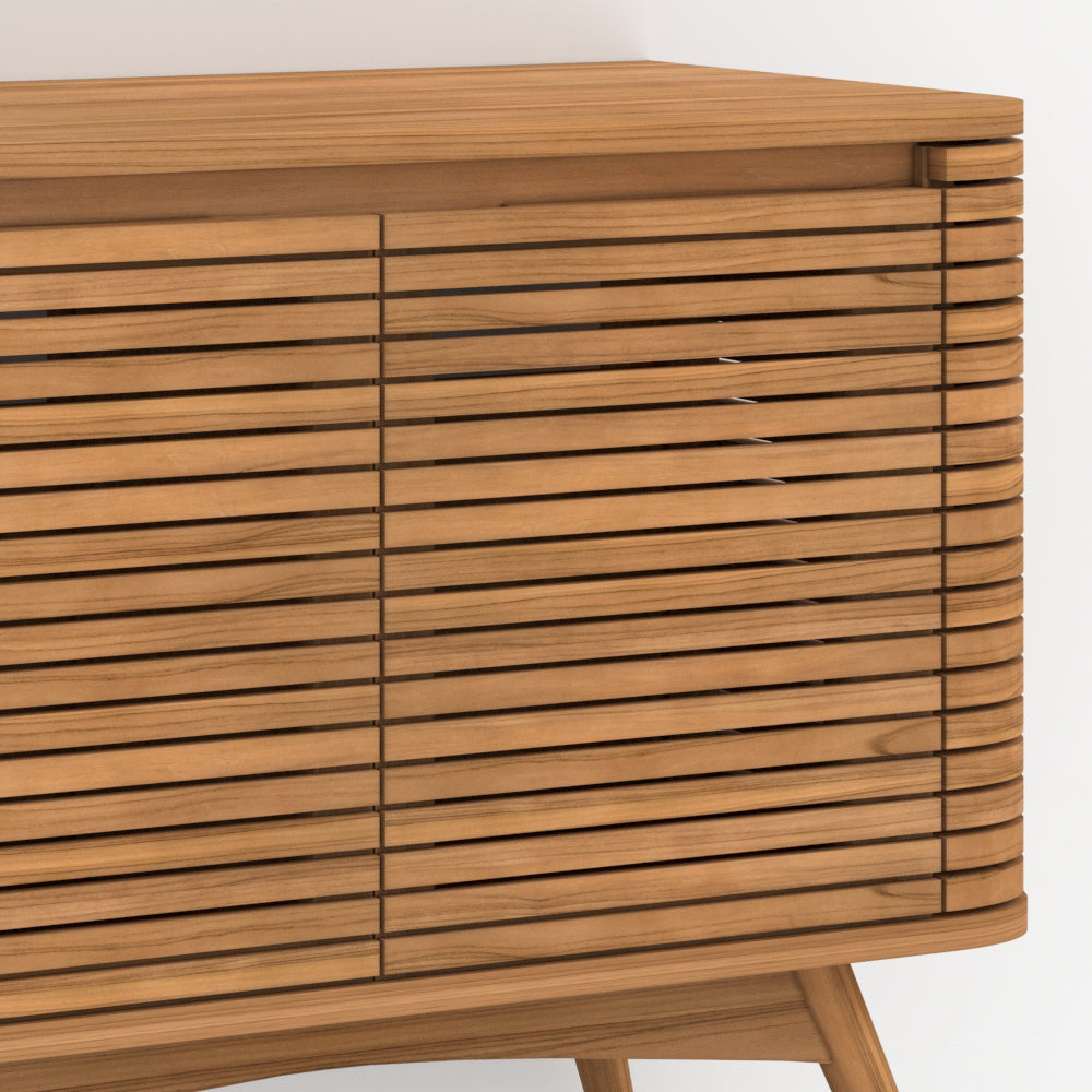 sdb meuble auguste en bois de teck 100 cm rangement salle de bain