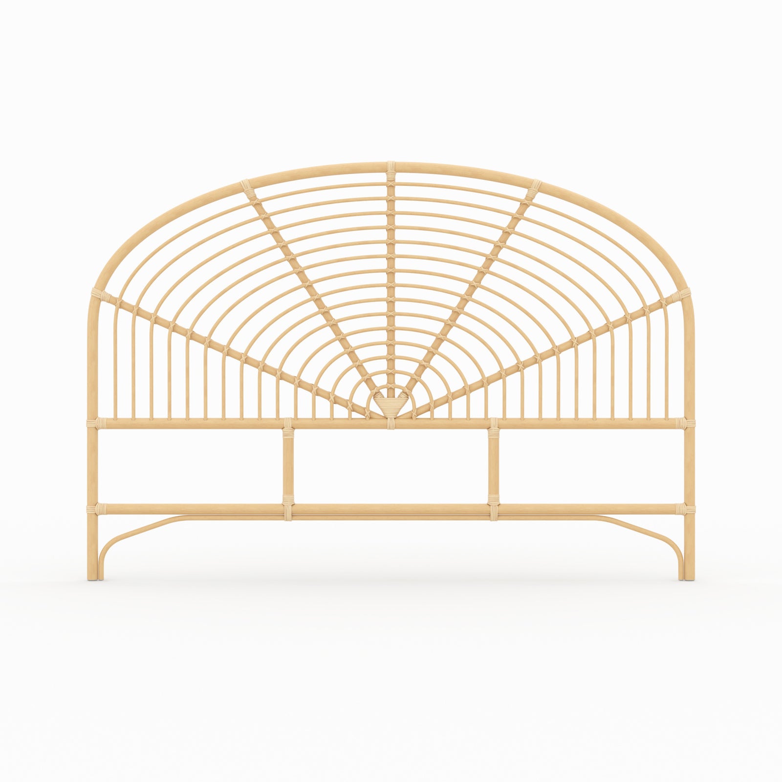 selena tete de lit 160 cm rotin