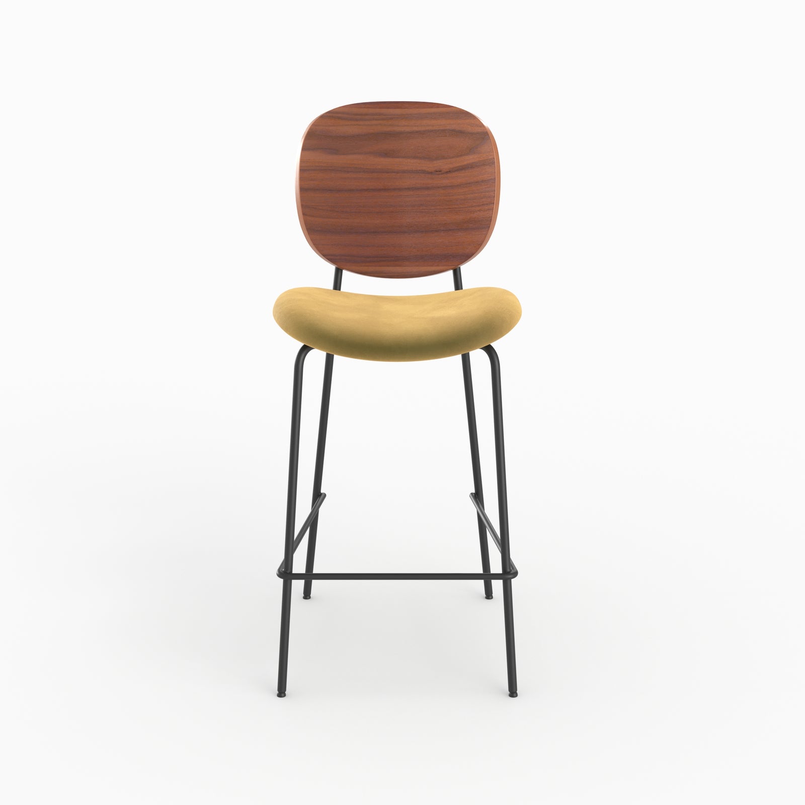 simone chaise ilot 65 5cm jaune lot2 velours