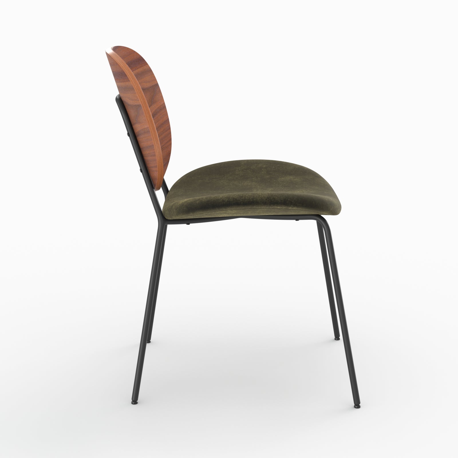 simone chaise vert kaki lot 2