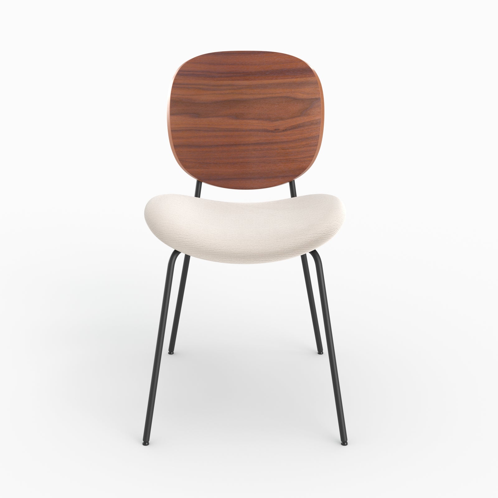 simone lot 2 chaises beige chine en bois