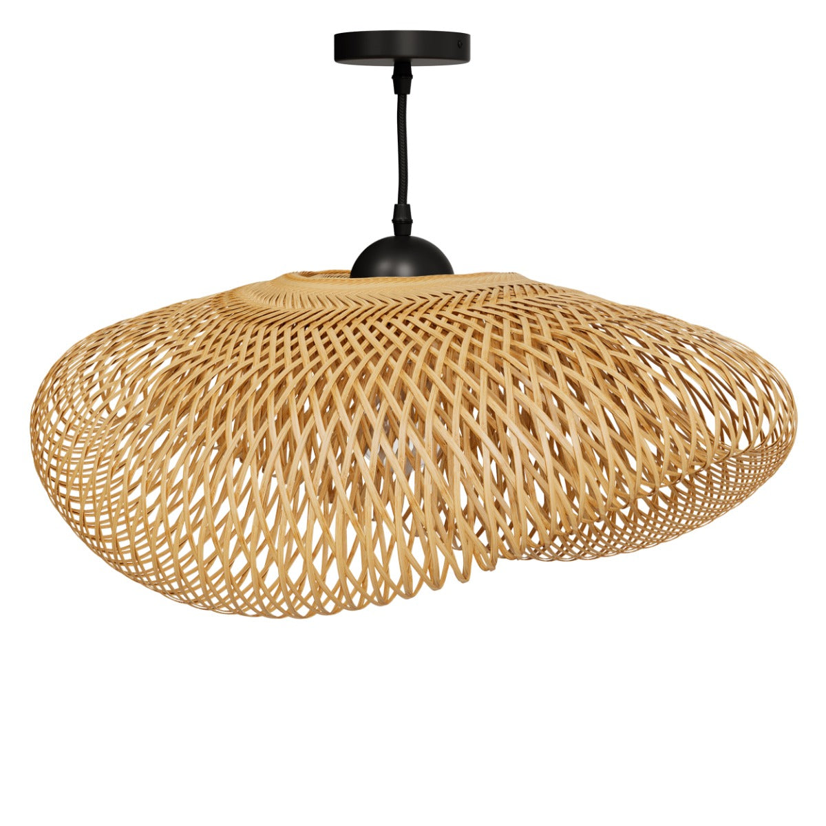 suspension anya en bambou naturel d60 cm