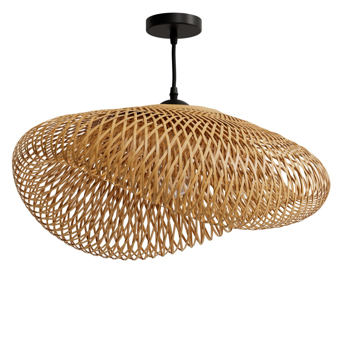 suspension anya en bambou naturel