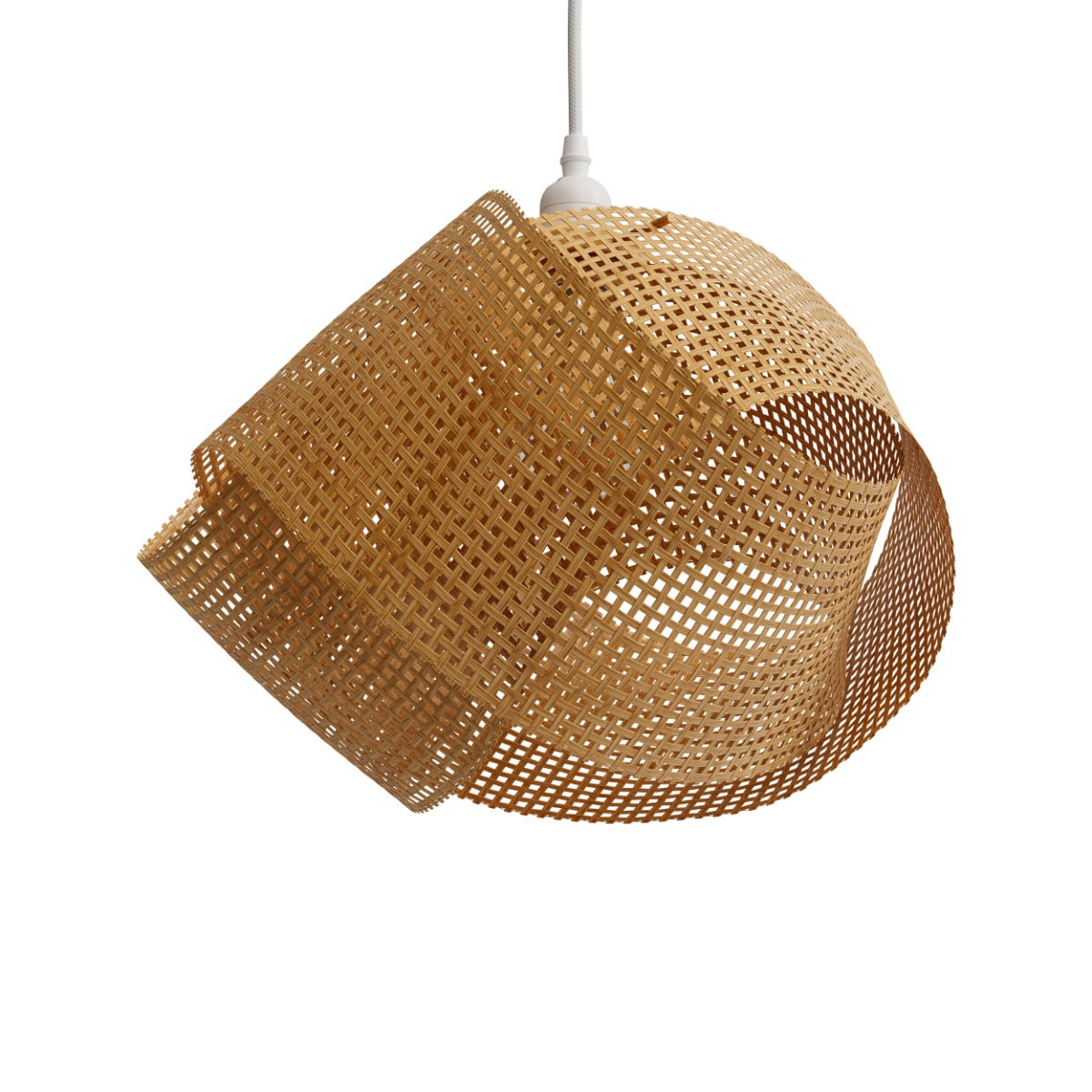 suspension en bambou naturel d40 cm
