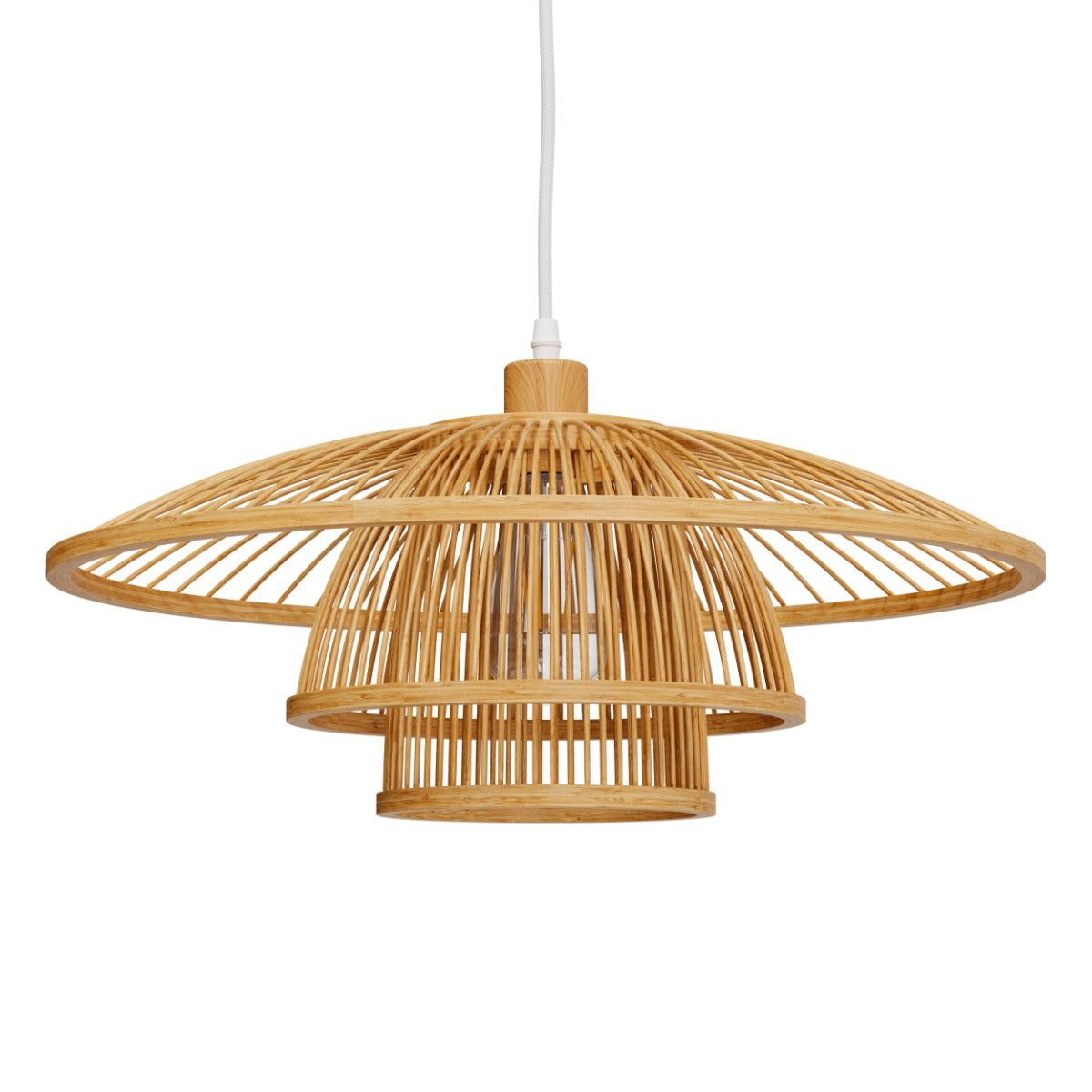 suspension en bambou naturel d50 cm mirabel