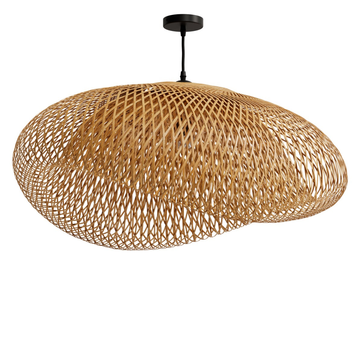 suspension en bambou naturel d88 cm anya