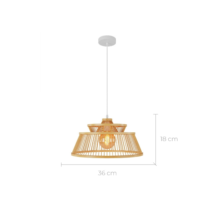 suspension en bambou tahaa