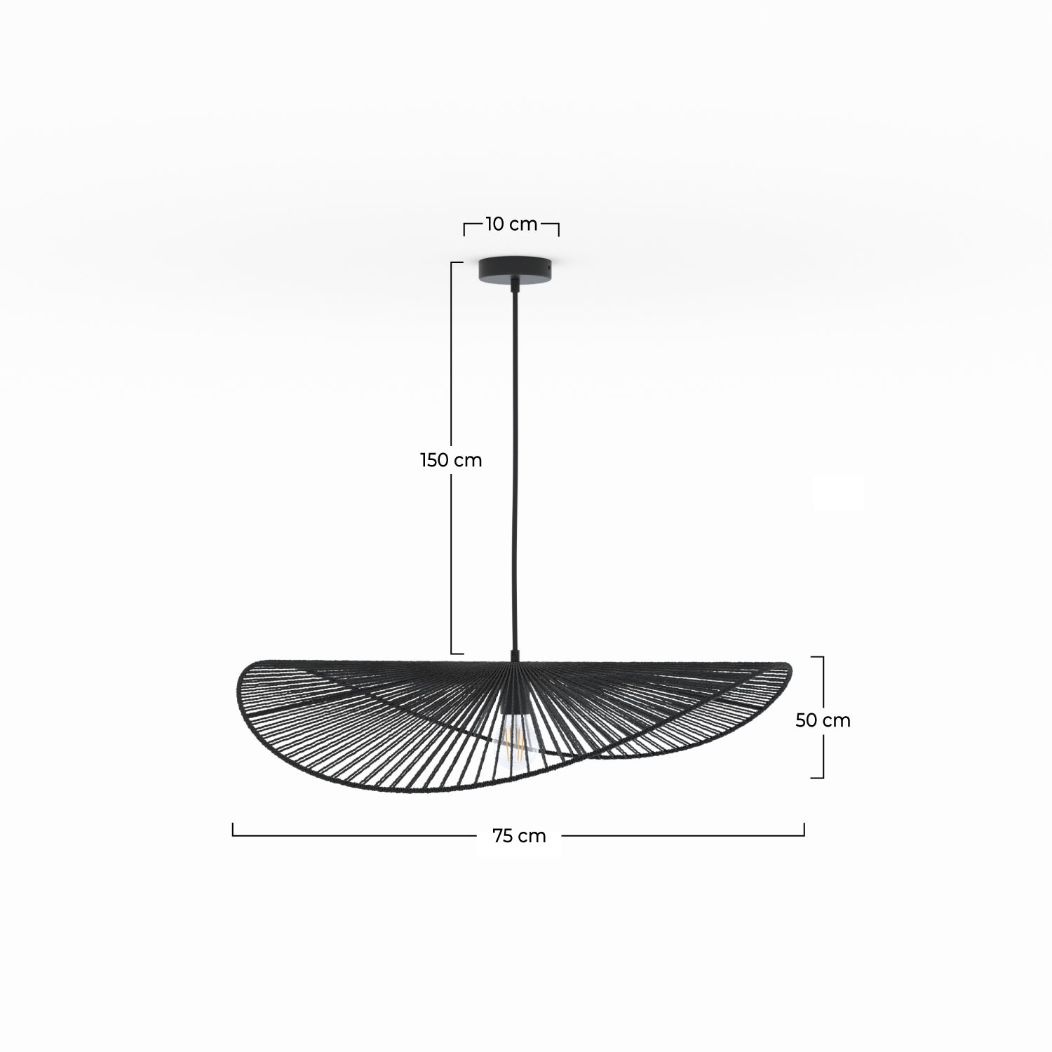 suspension en corde mada noire