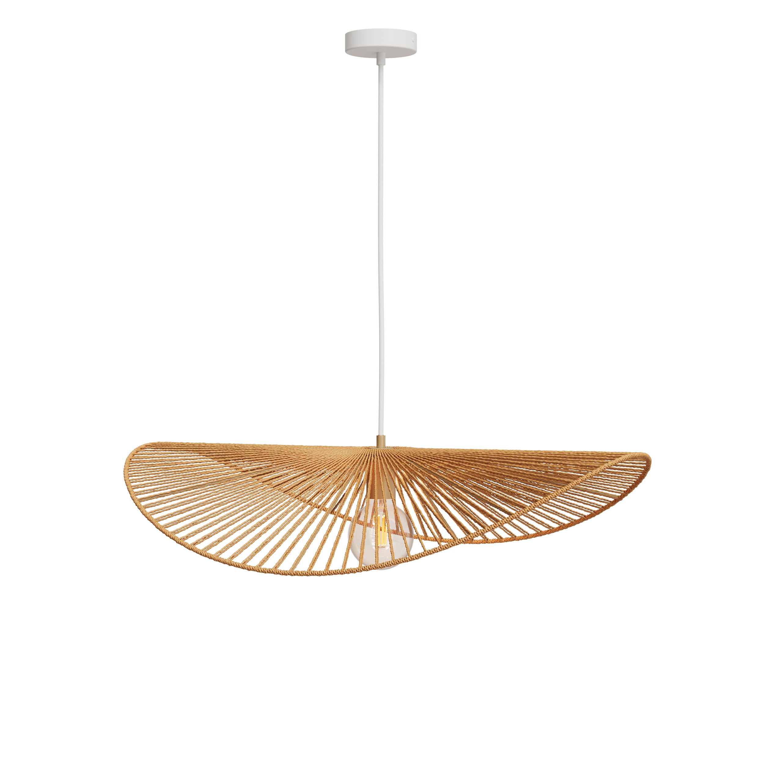 suspension mada corde beige