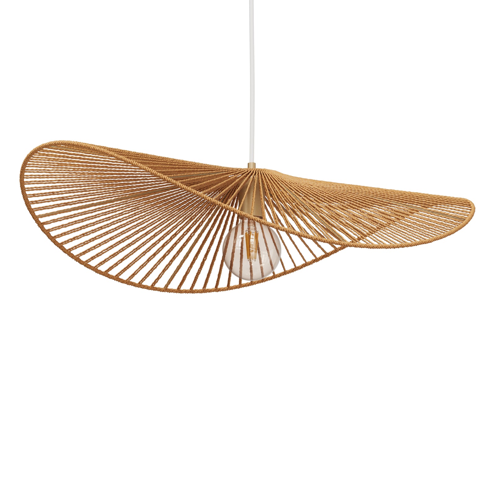 suspension mada en papier de corde