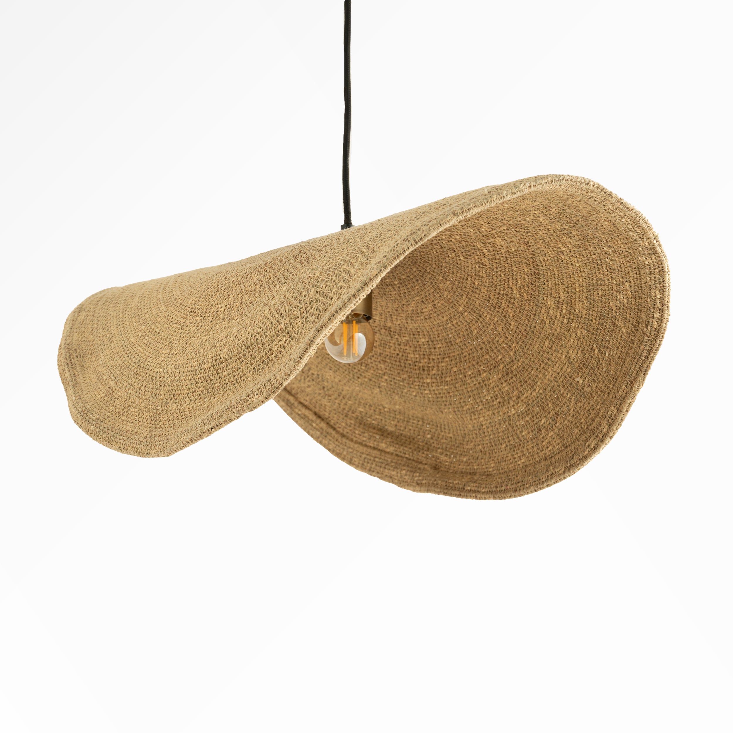 suspension maho en matiere naturelle et metal modulable