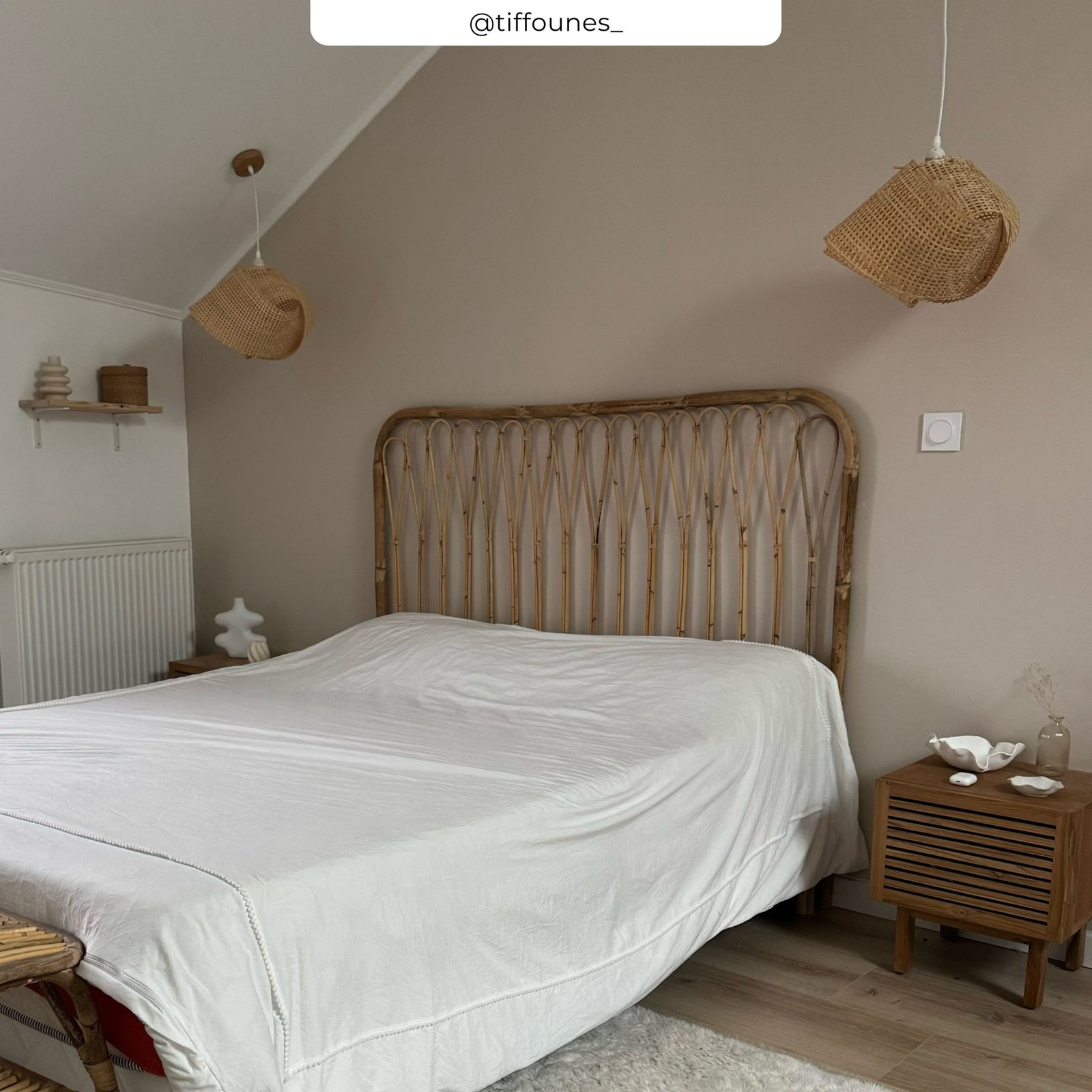 suspensions en bambou naturel et metal d40 cm ugc