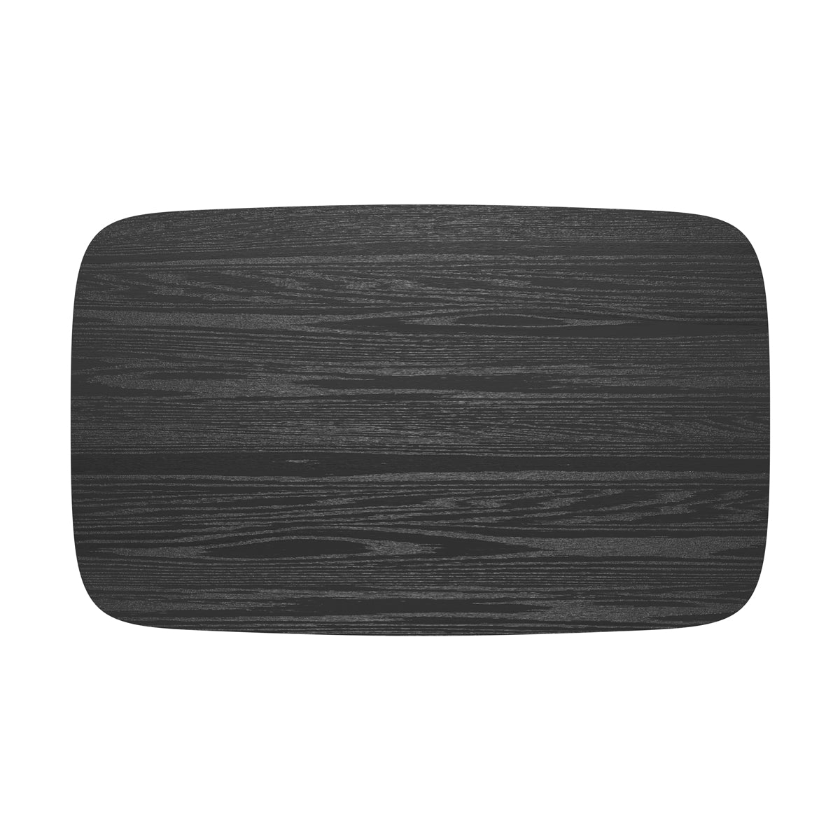 table 120 cm en bois noir oman rectangulaire