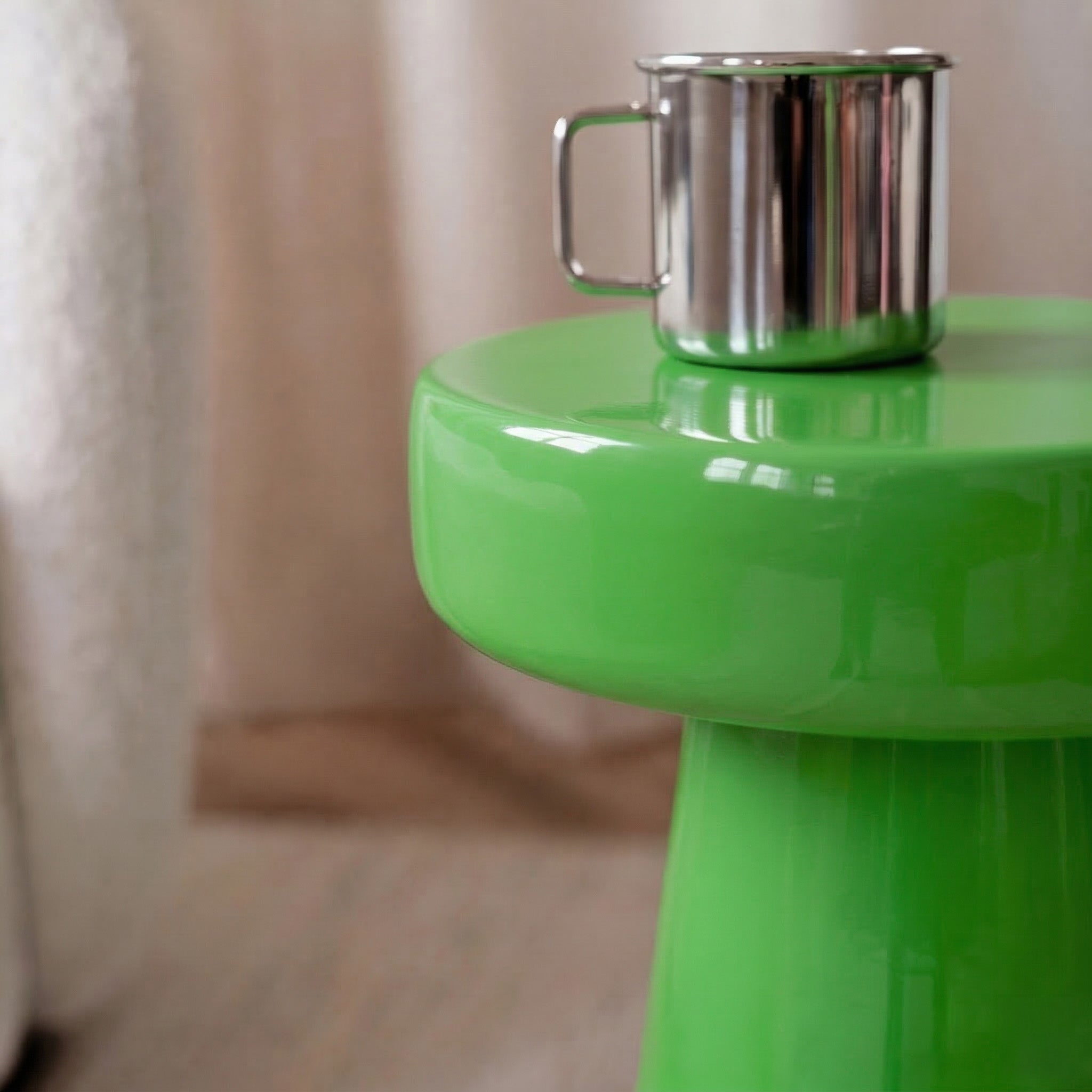 Beistelltisch Anouk aus grünem Metall