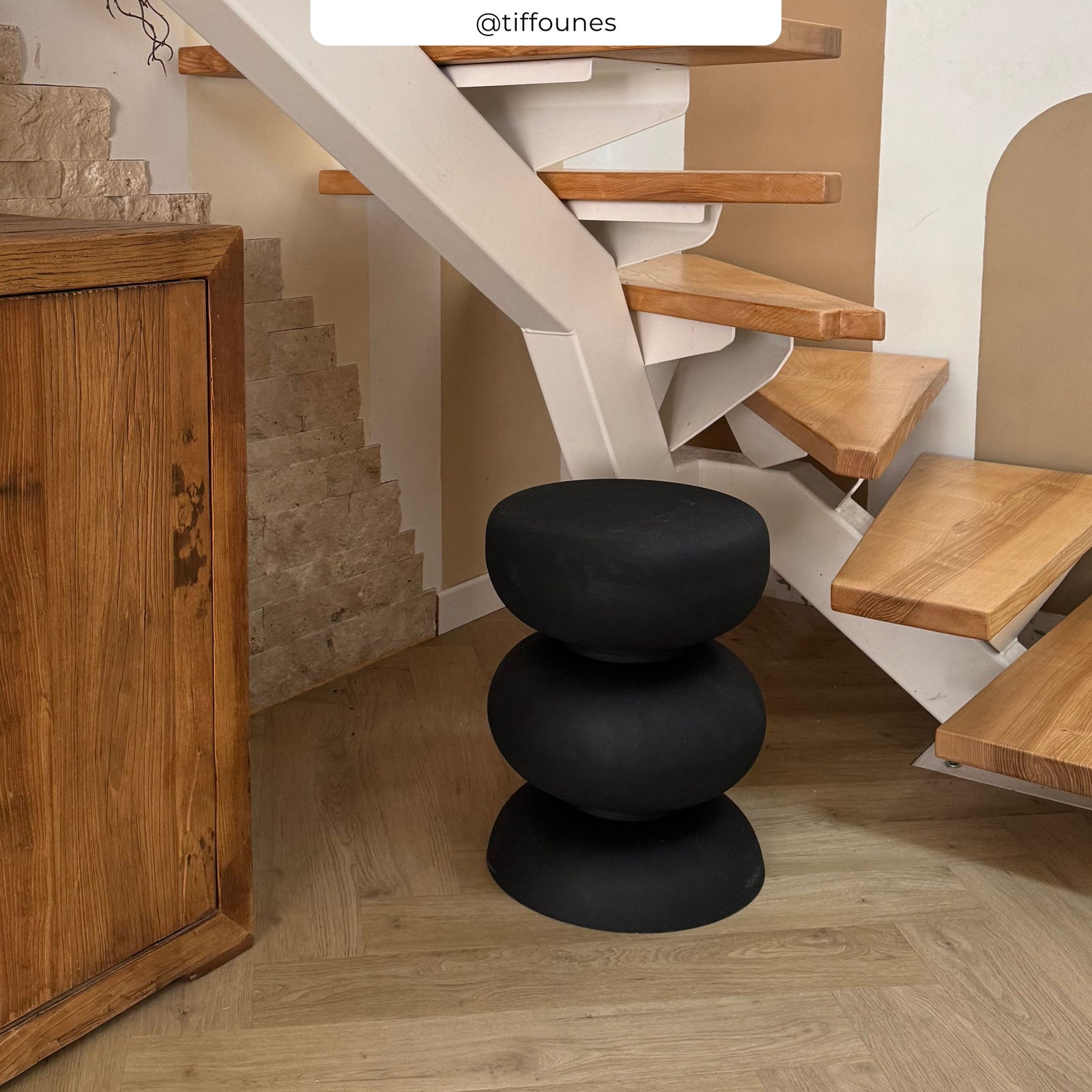 table appoint noire ronde cleo rendez vous deco