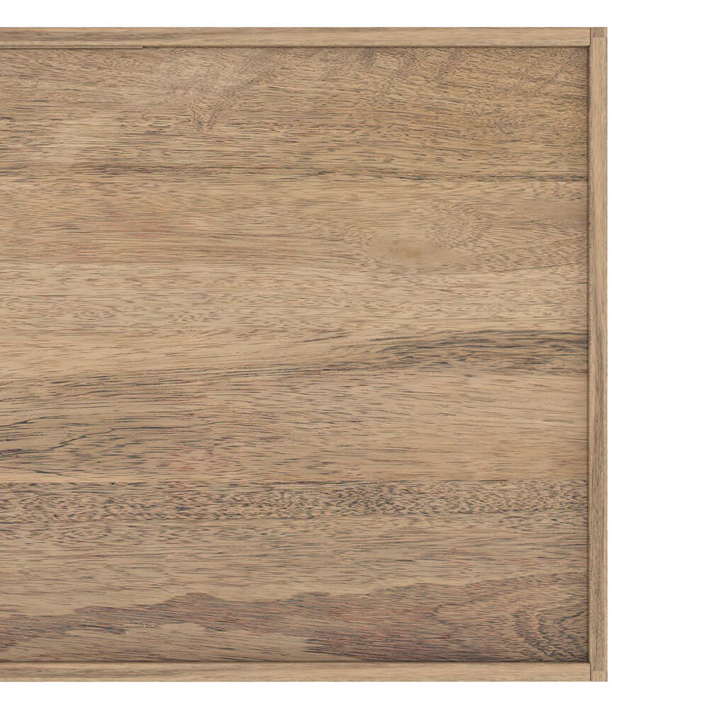 table basse 1 tiroir 1 niche en bois de manguier