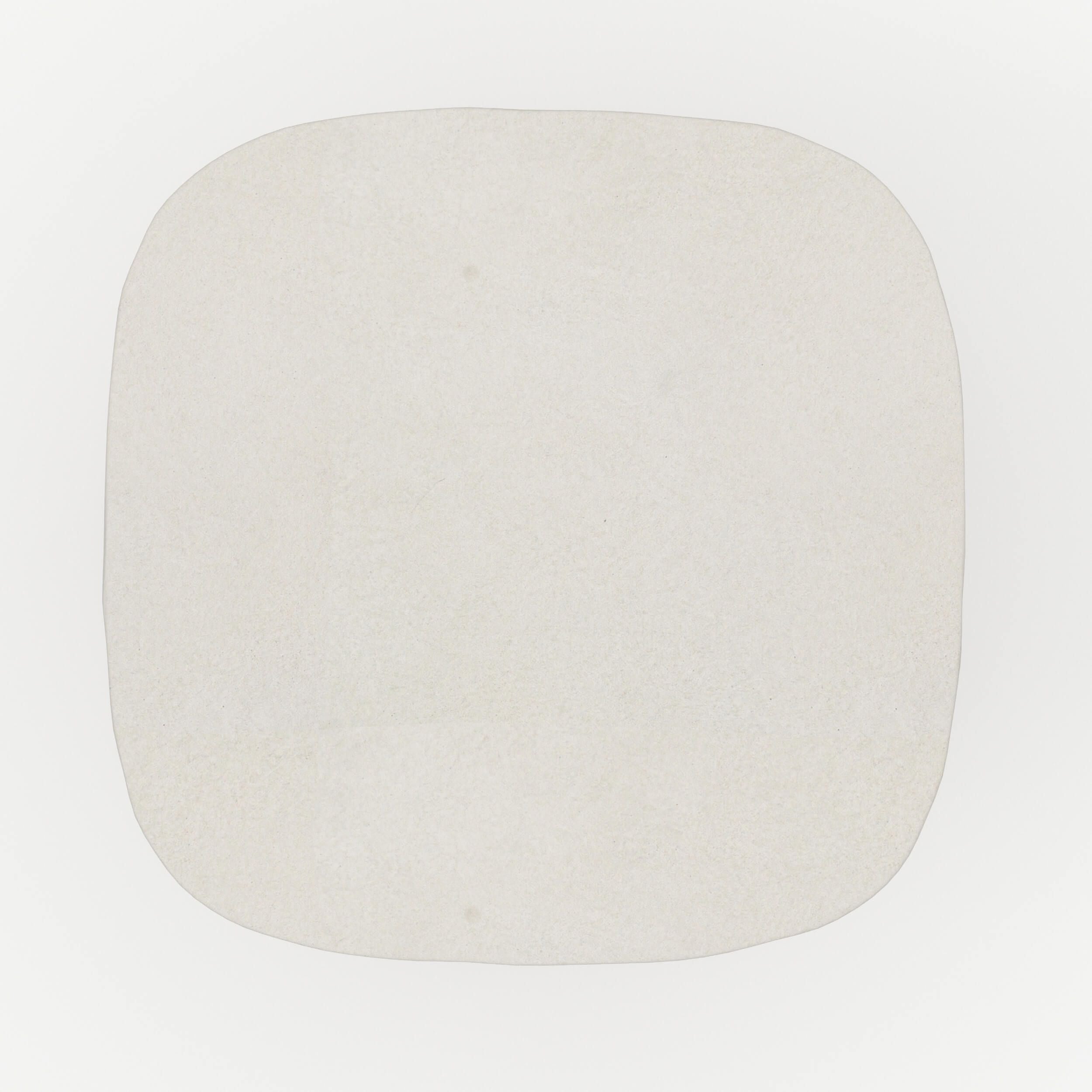 table basse beton blanc samui 