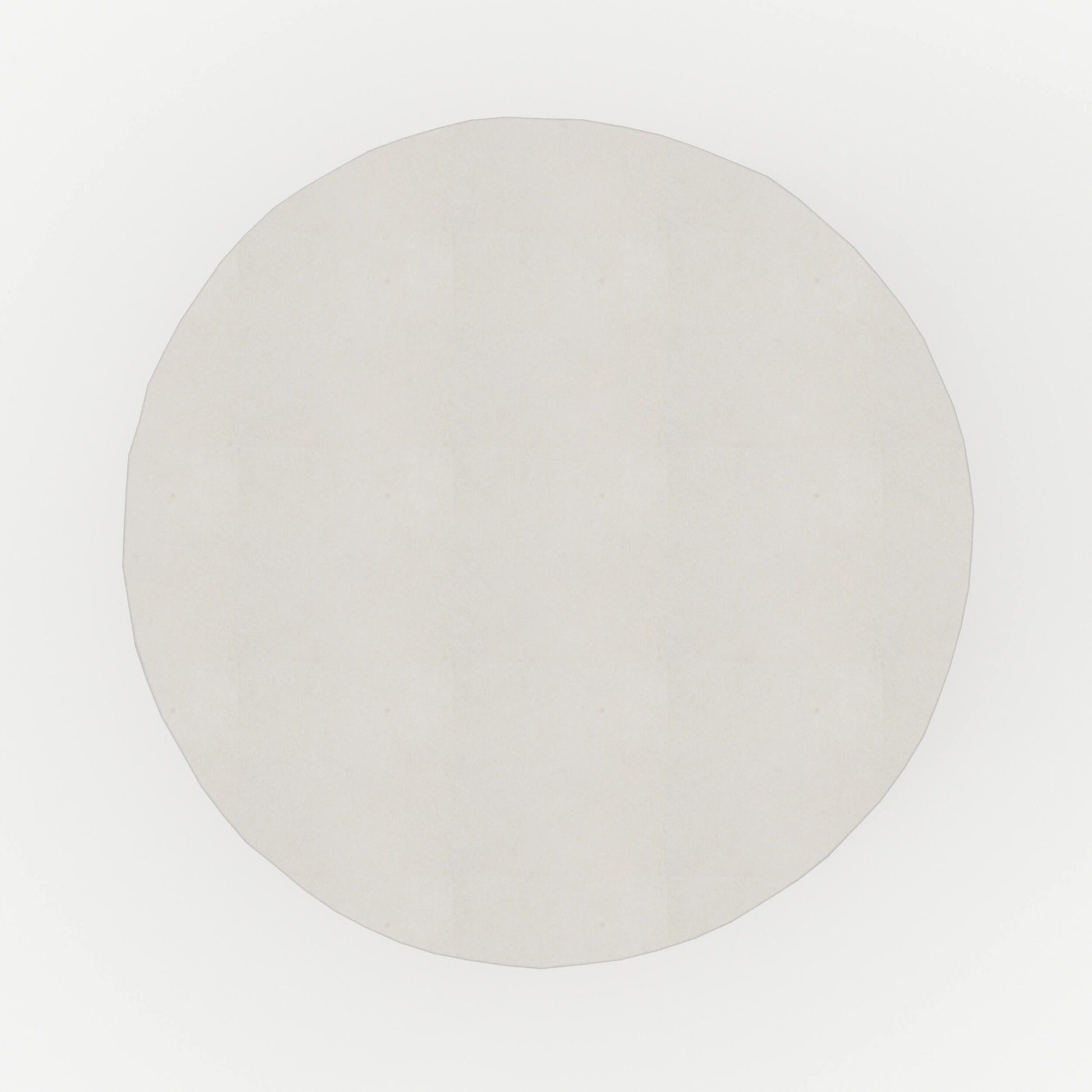 table basse blanche beton appoint ronde capri