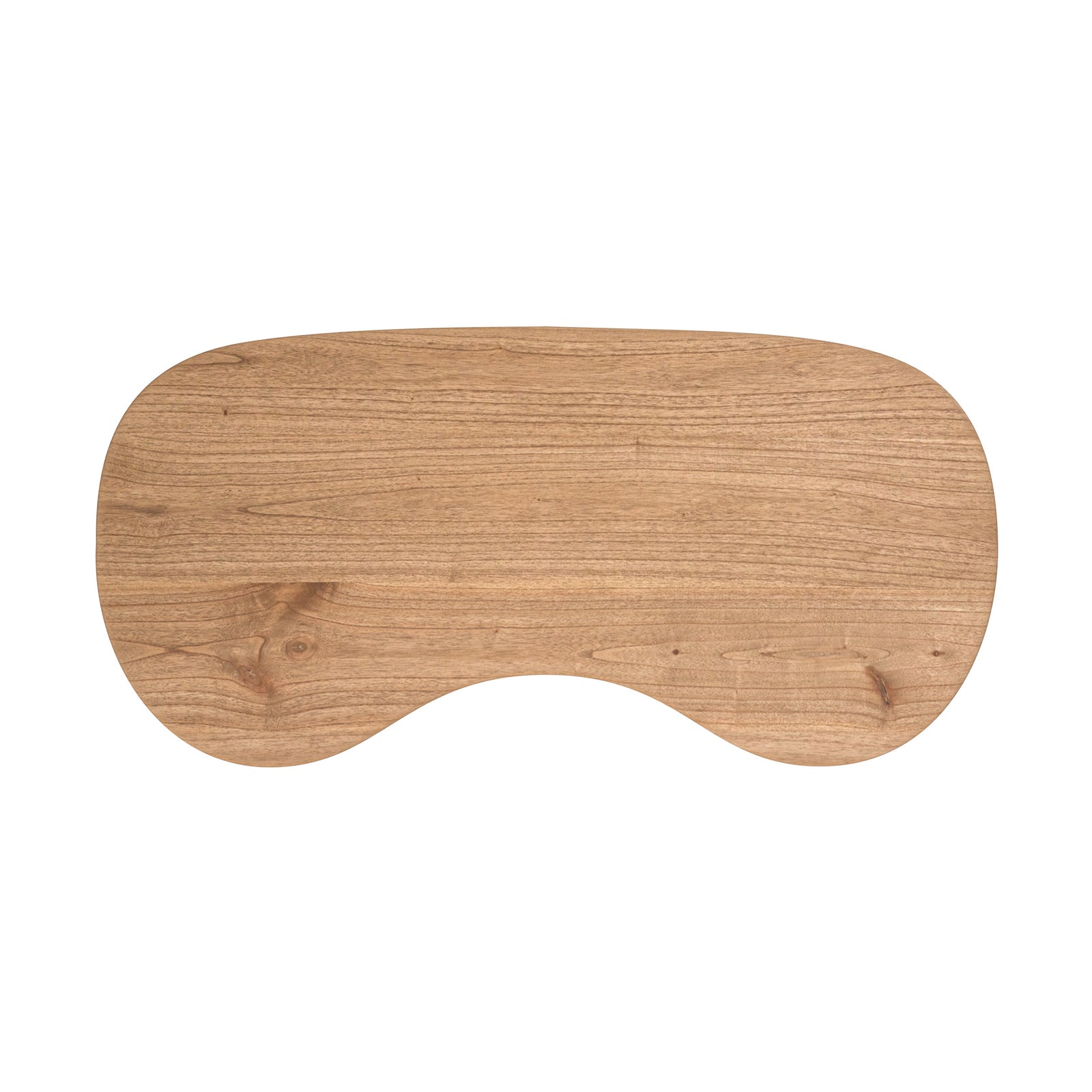 table basse brandan en bois massif forme organique