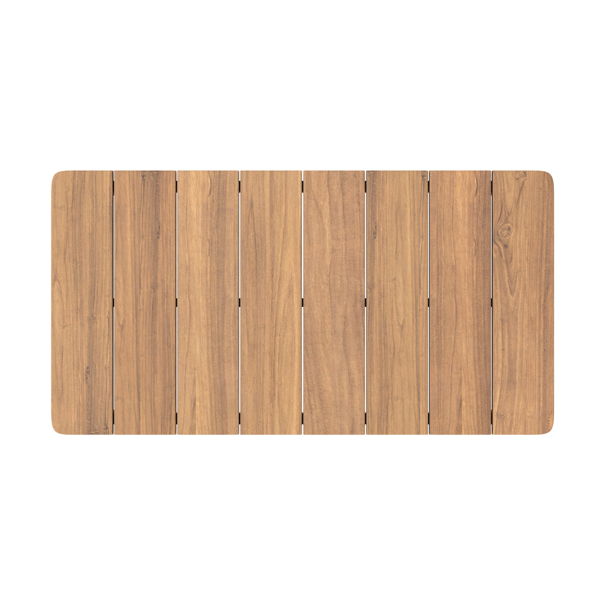 table basse de jardin bakole rectangulaire en bois