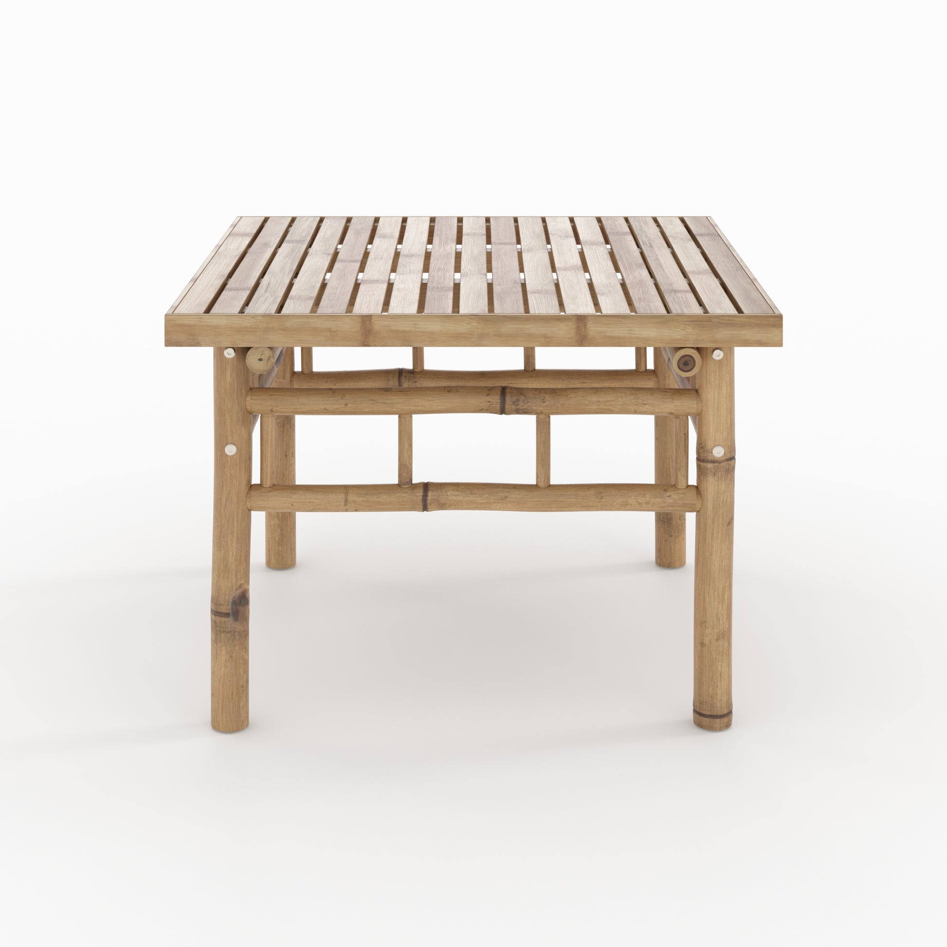 table basse de jardin en bambou vadella