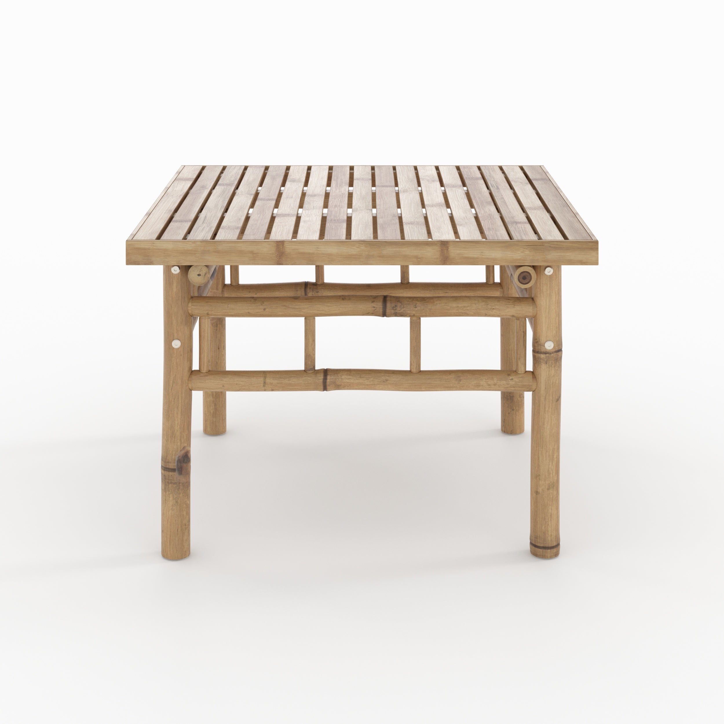 table basse de jardin en bambou vadella