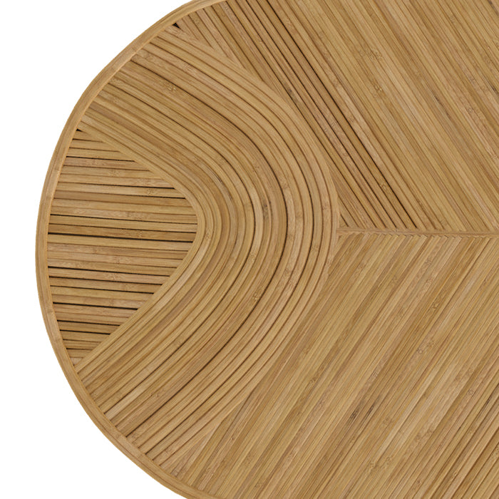 table basse design boheme chic helene en rotin