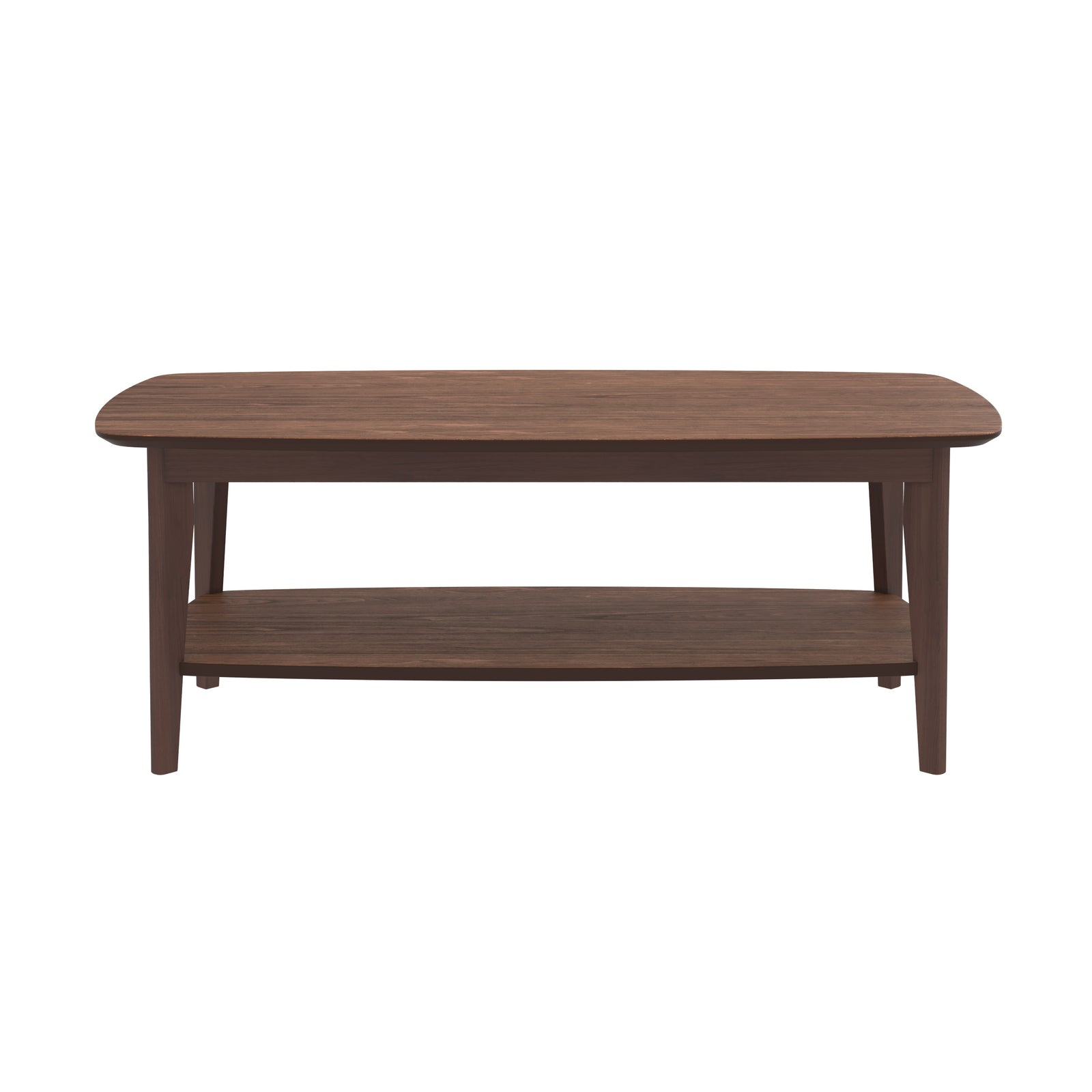 table basse en bois fonce rectangulaire 120 cm