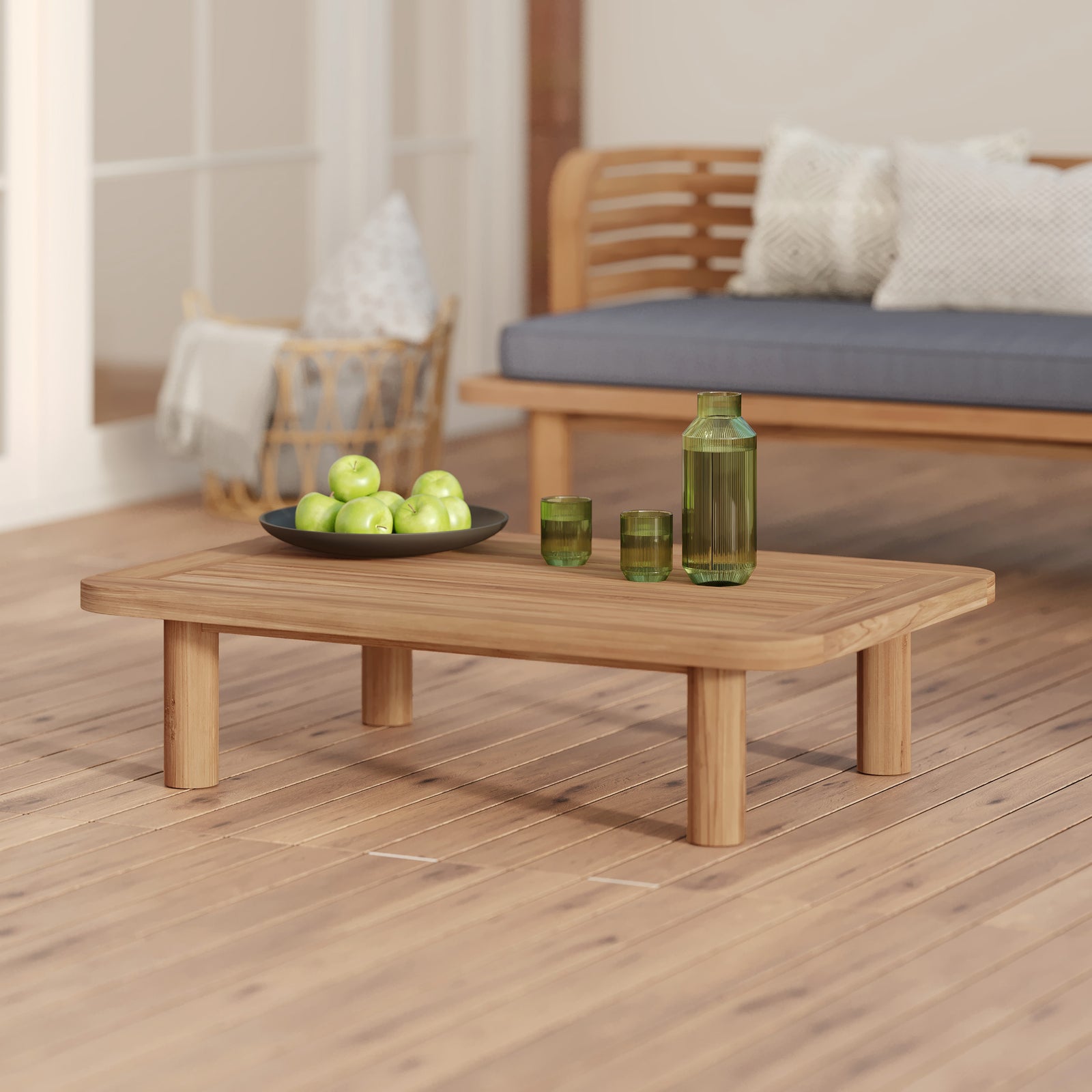 table basse en bois kilda