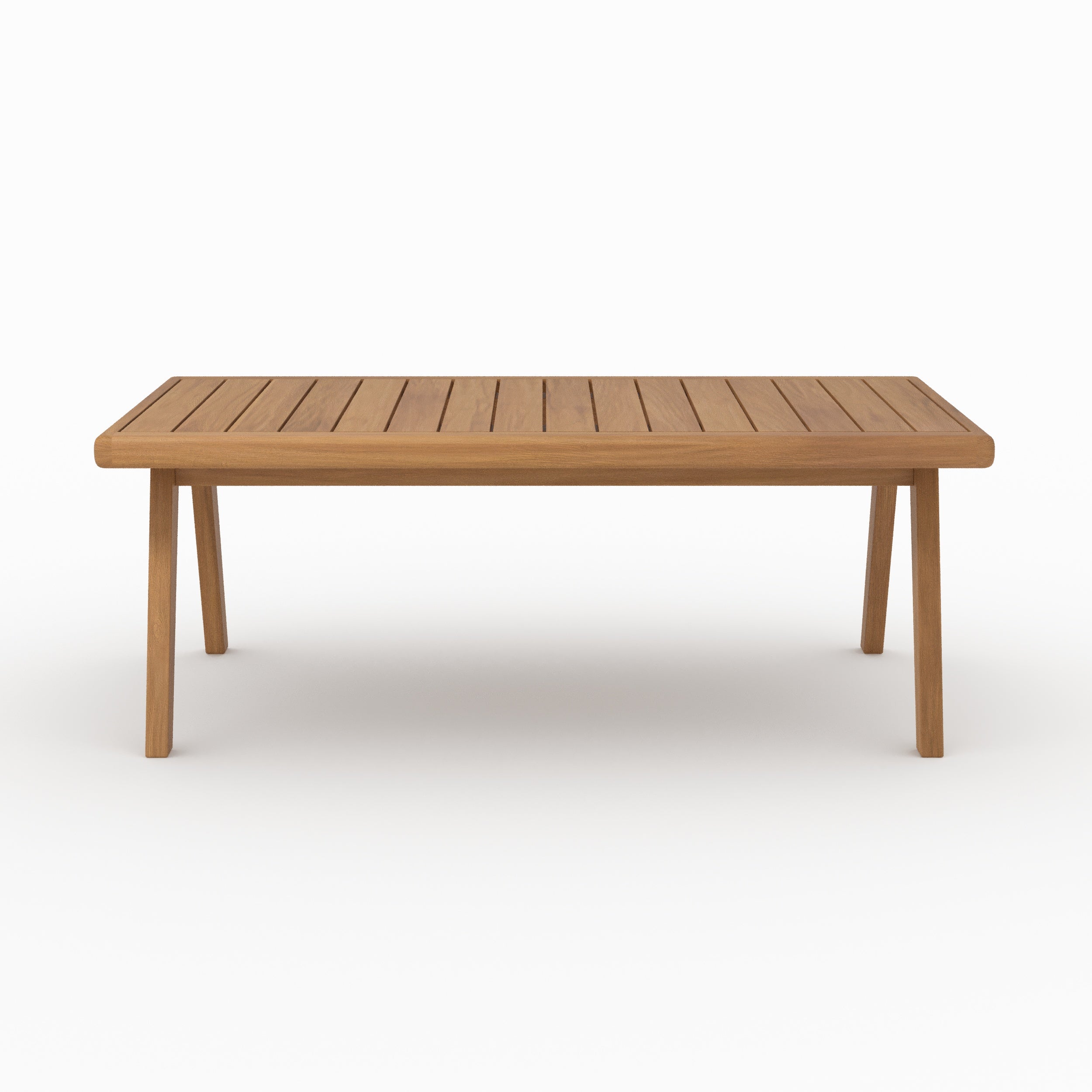 Table basse de jardin Siargao en bois d'acacia huilé