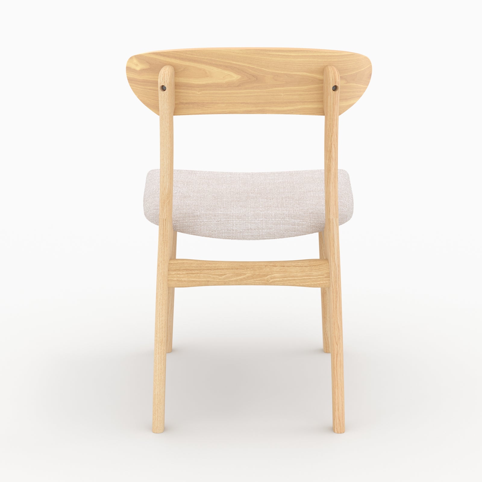 table chaises eddy bois clair 6 personnes