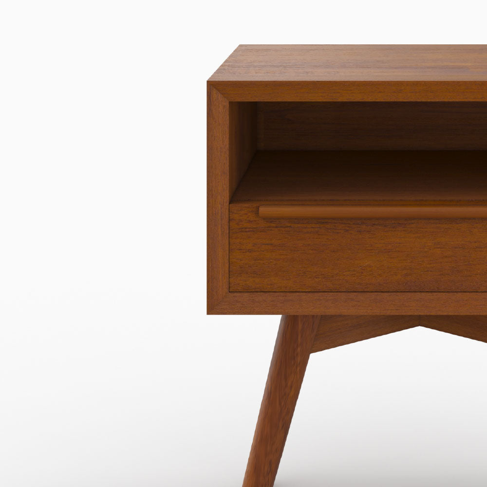 table chevet waya rendez vous deco teck massif