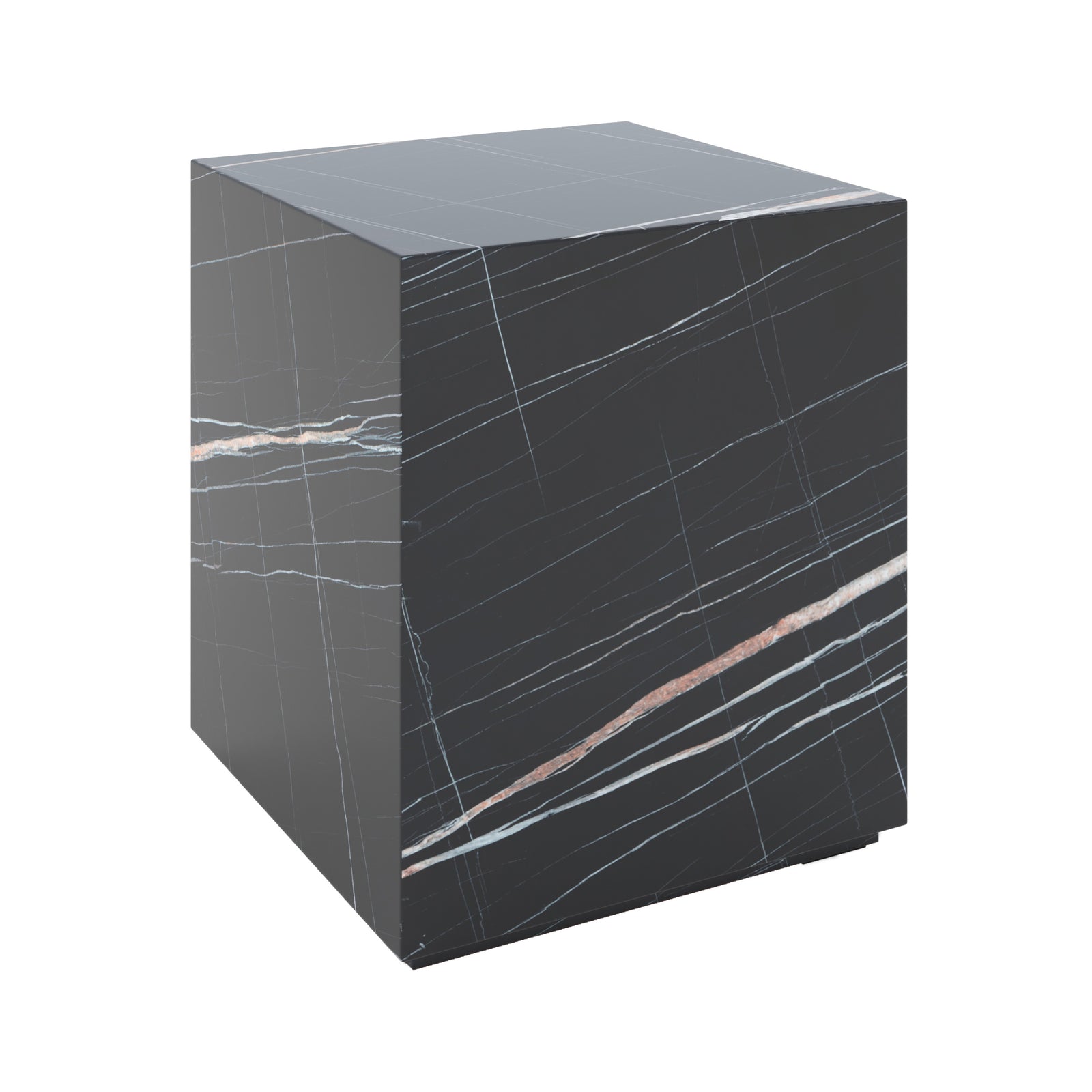 table d appoin lison noire marbre fond blanc