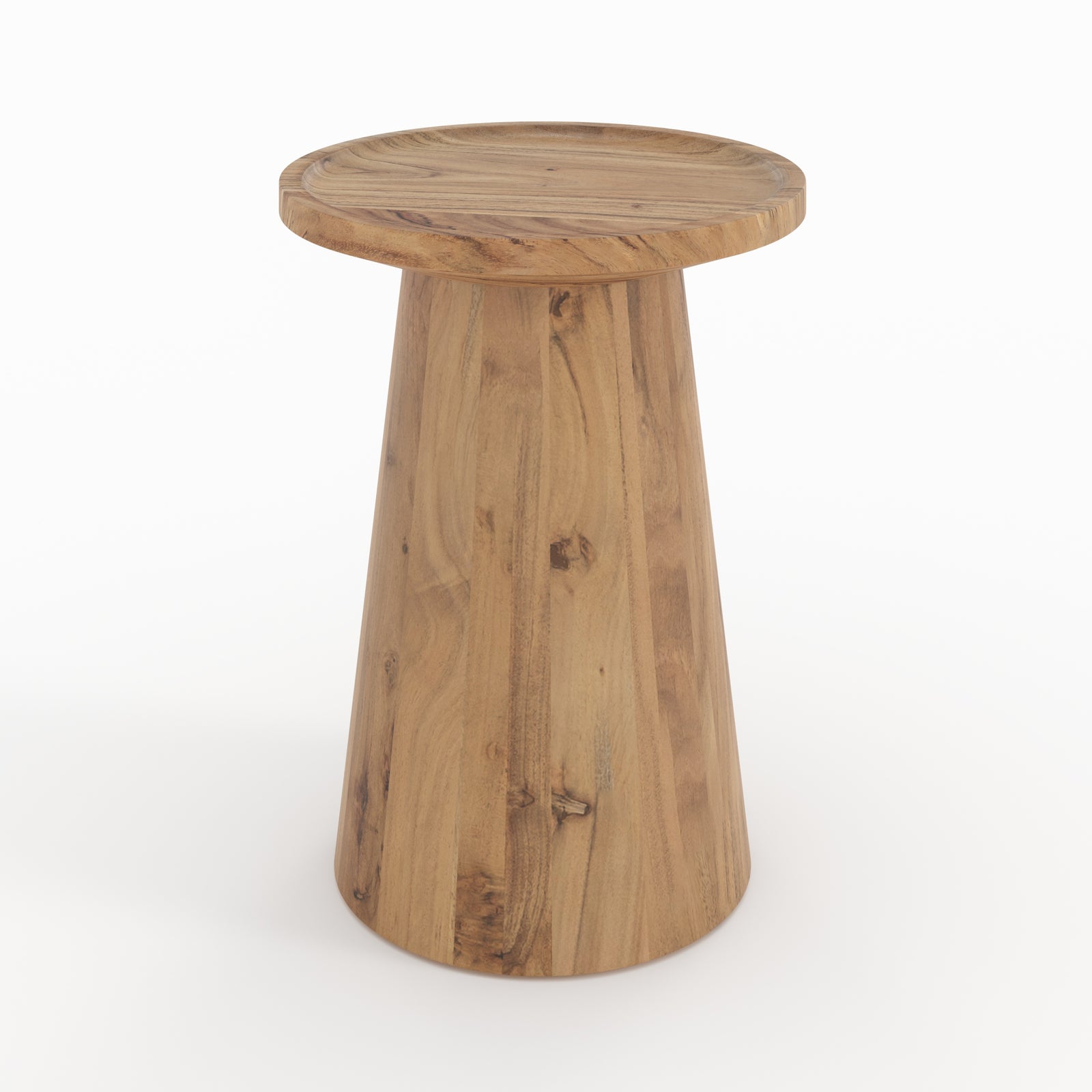 table d appoint en bois massif acacia capucine