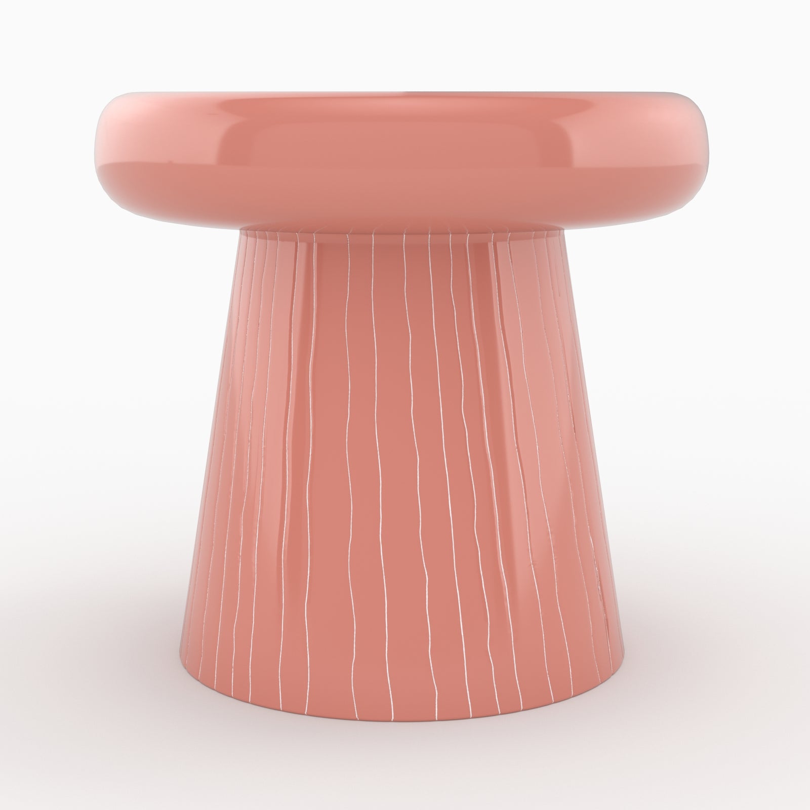 table d appoint felicie rose rayee blanche metal