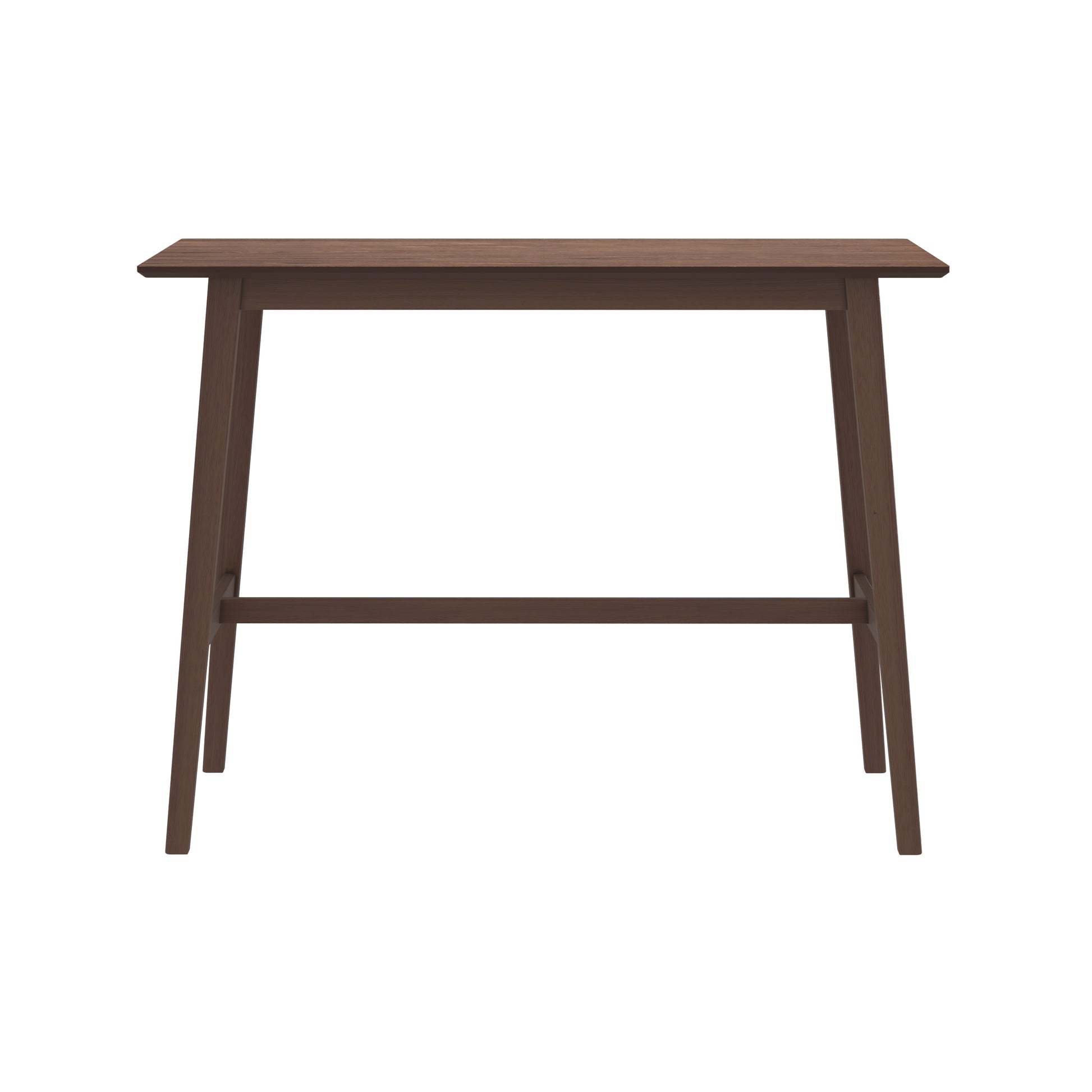table de bar buvette en bois fonce