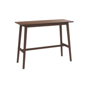 table de bar en bois fonce buvette