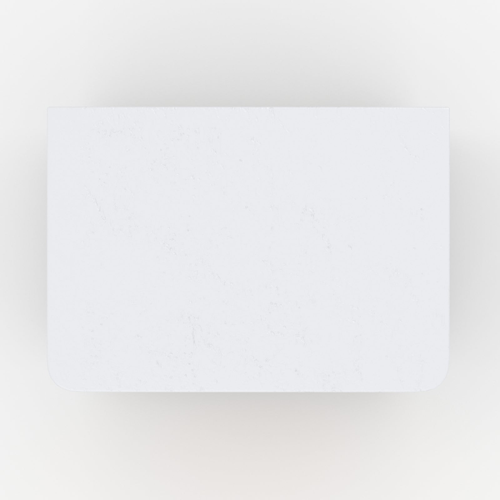 table de chevet en bois et beton blanc fira